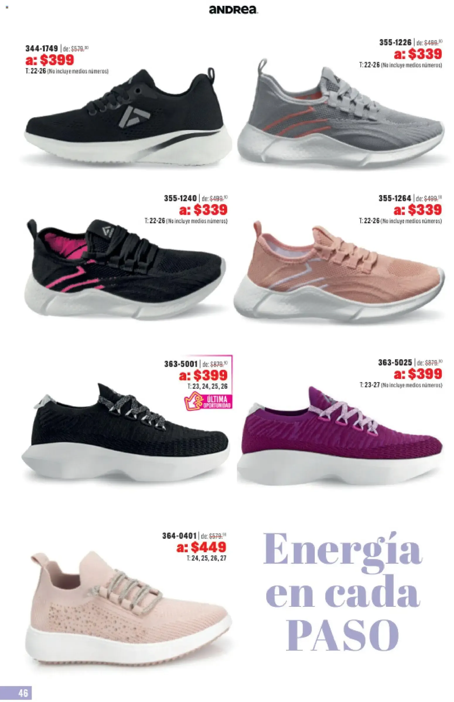 Catálogo de Andrea + Outlet Liquidación Primavera 31 de mayo al 25 de julio 2026 - Pagina 46
