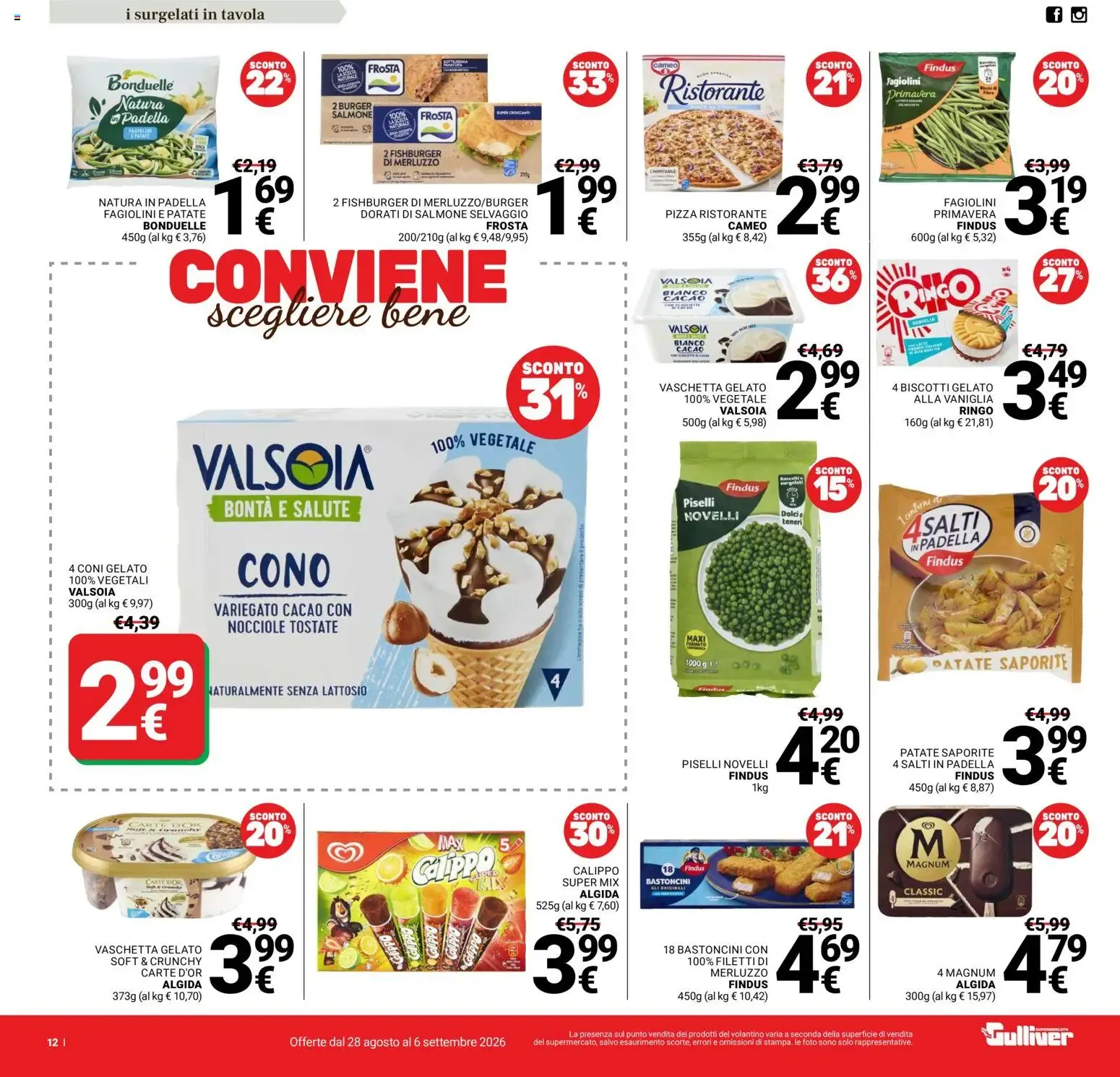 Nuovo Gulliver volantino dal 28/08/2026 > offerte anteprima 🛍️ da 28 agosto a 6 settembre di 2026 - Pagina del volantino 12