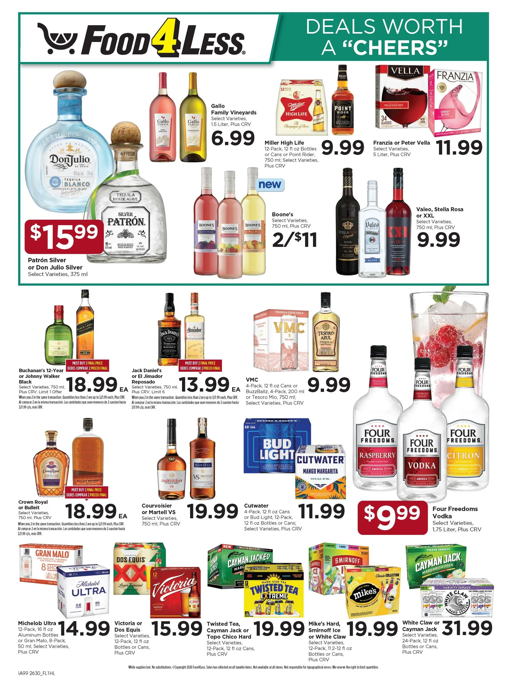 Weekly ad Current Food 4 Less leaflet valid from Wednesday 08/26/2026 to Tuesday 09/01/2026 from August 26 to September 1 2026 - Page 7