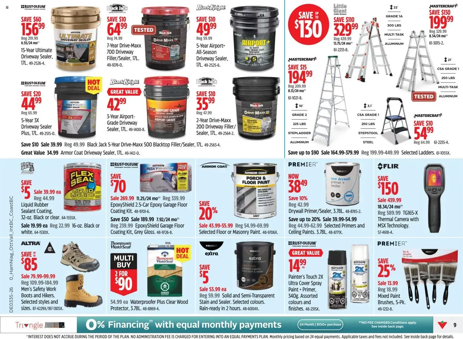 Canadian Tire weekly flyer from Aug 27, 2026 > weekly specials & deals from August 27 to September 2 2026 - flyer page 9