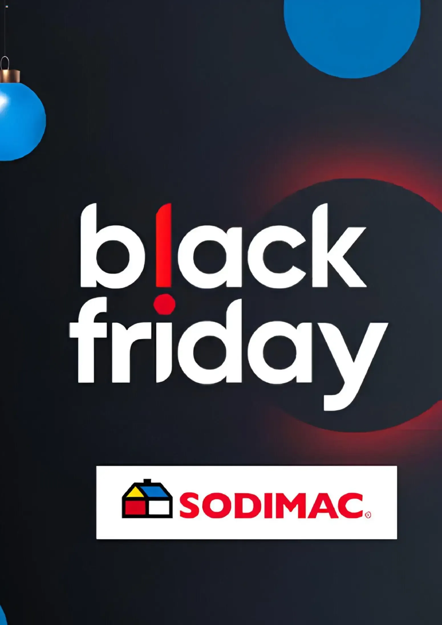 Catalogo de Sodimac - Ofertas Black Friday 2026 del 29/10 29 de octubre al 28 de noviembre 2026 - Pag 1