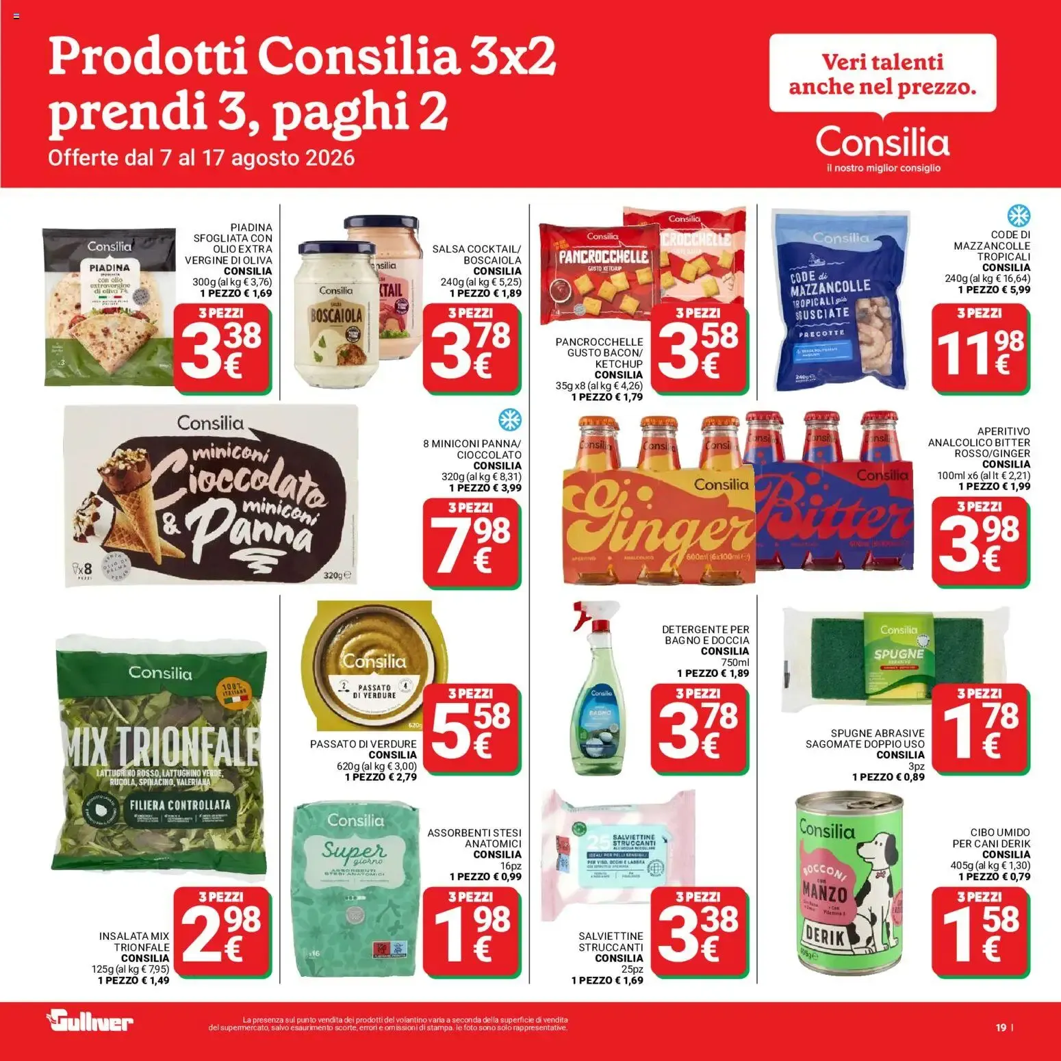 Nuovo Gulliver volantino dal 07/08/2026 > offerte anteprima 🛍️ da 7 agosto a 17 agosto di 2026 - Pagina del volantino 19