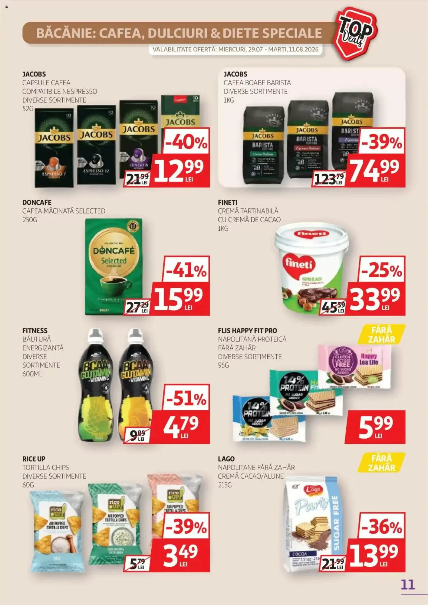 Catalog Catalog Auchan de la 29 iulie până la 11 august 2026 - Revista Pagina 11