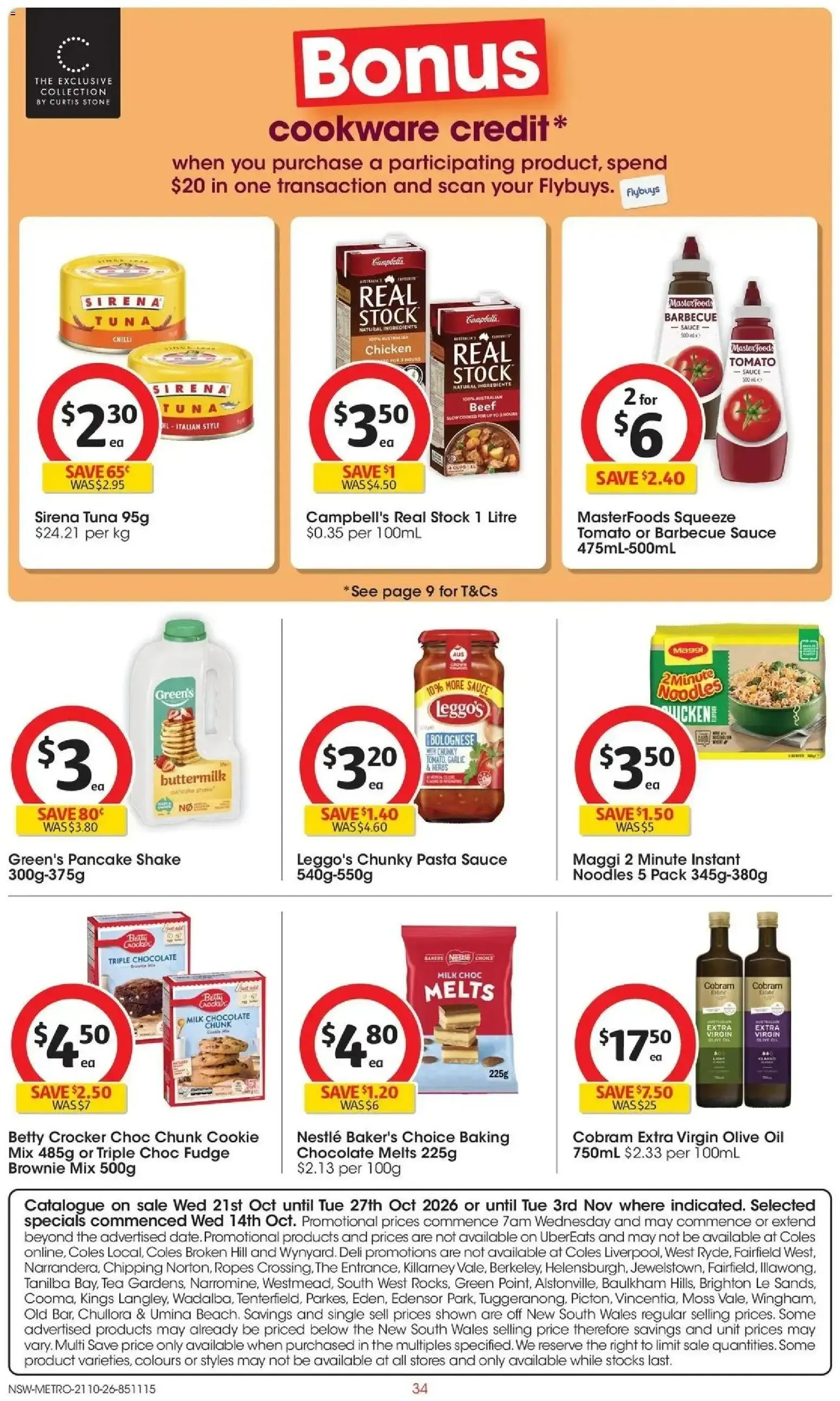 Coles Halloween π» catalogue from 21/10/2026 - Catalogue valid from 21 October to 27 October 2026 - page 34