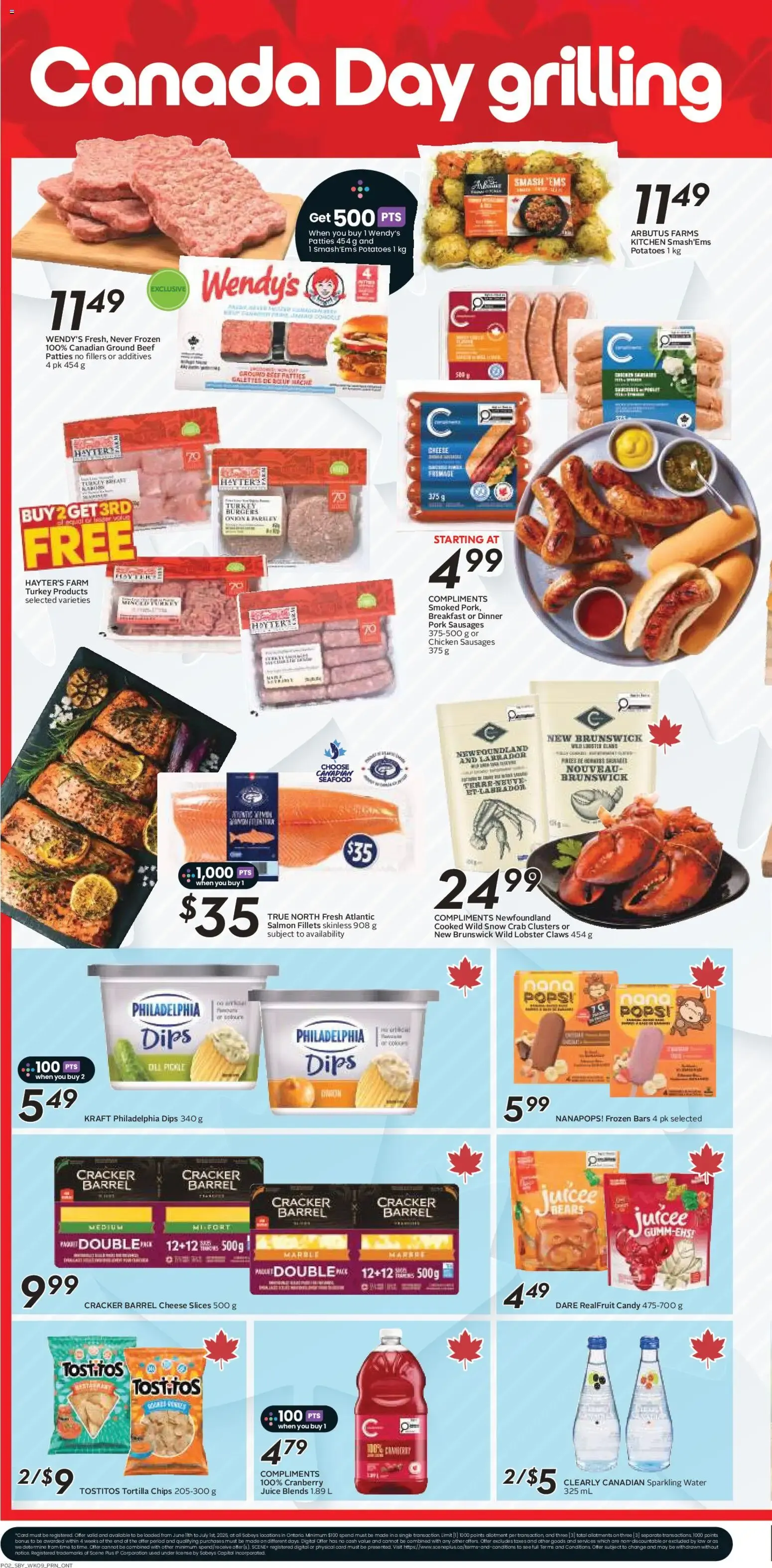 Sobeys weekly flyer / circulaire from Jun 25, 2026 > weekly specials & deals from June 25 to July 1 2026 - flyer page 5
