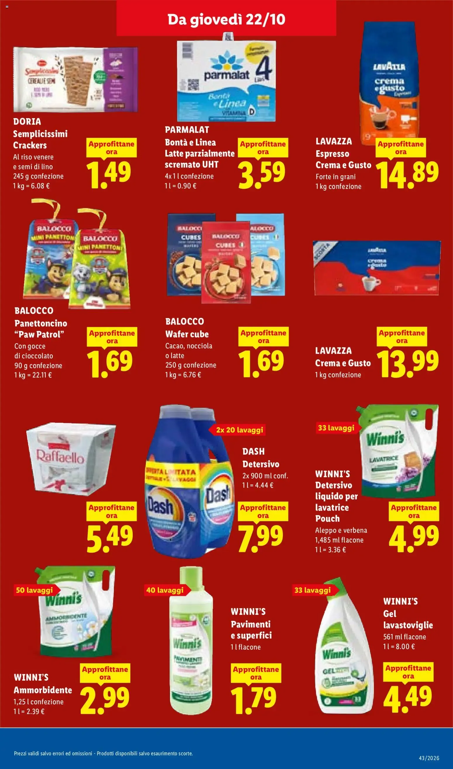 Lidl: Piccoli Prezzi, Grande Qualità da 22 ottobre a 28 ottobre di 2026 - Pagina del volantino 17