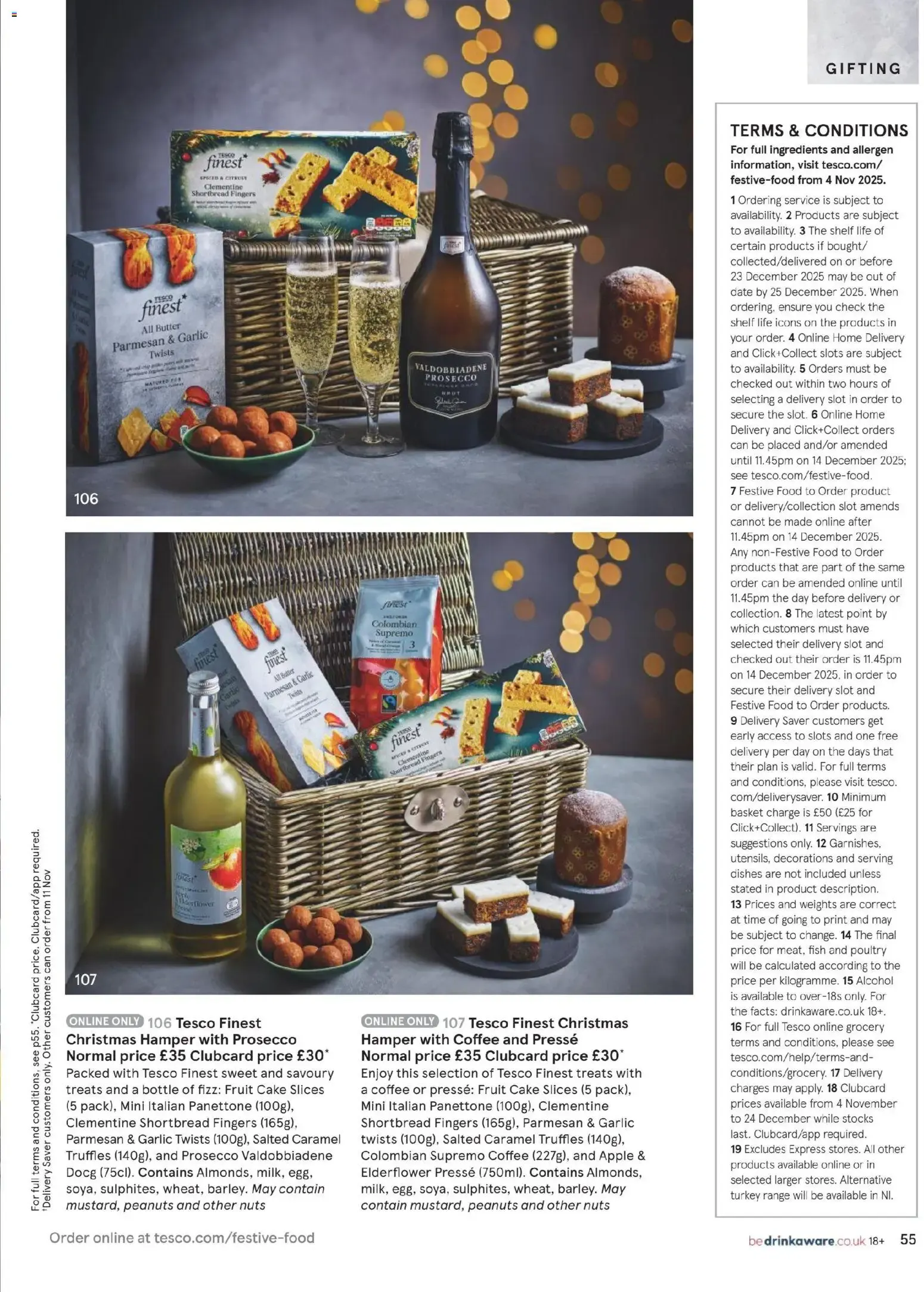 TESCO finest Festive Food to Order from 4 November to 31 December 2026 - Catalogue Page 54