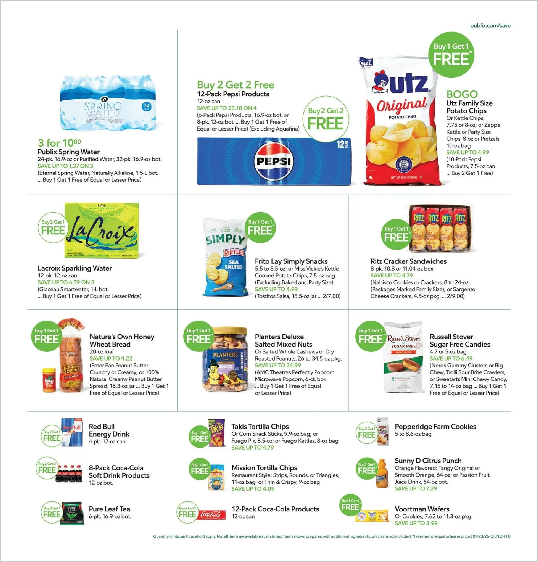 Weekly ad Current Publix leaflet valid from Wednesday 07/22/2026 to Tuesday 07/28/2026 from July 22 to July 28 2026 - Page 11