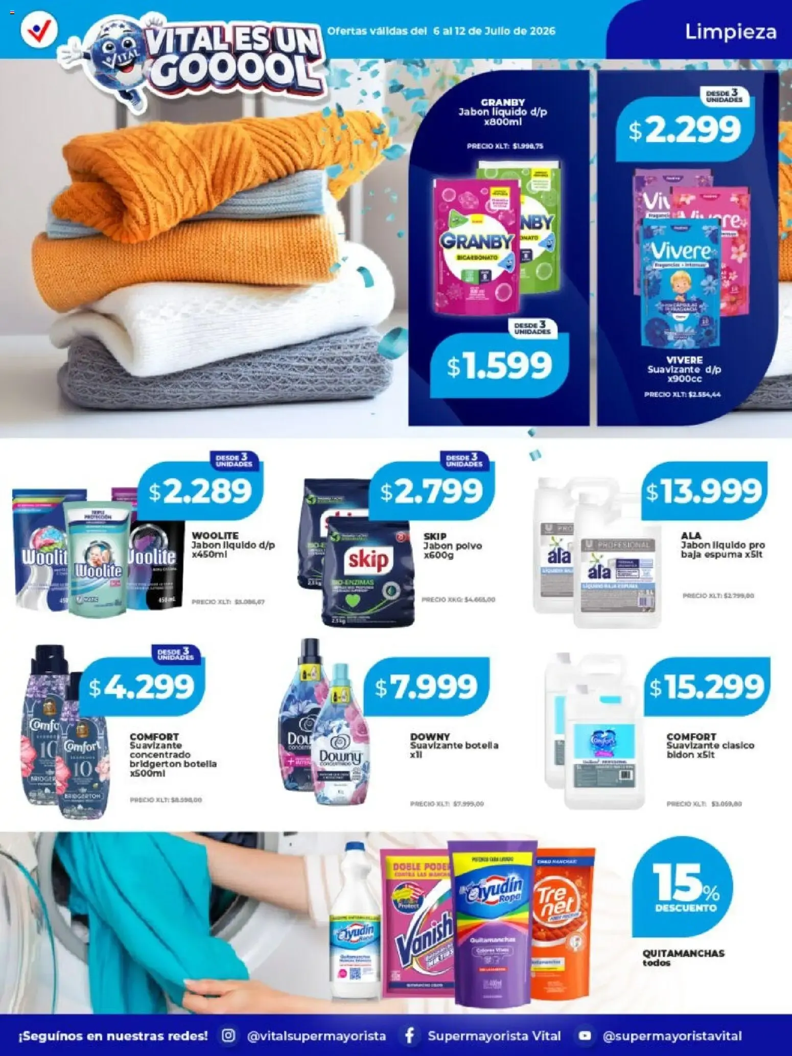 Ofertas de Vital Supermayorista - Ofertas de la Semana 6 de julio al 12 de julio 2026 - Página 6 del catálogo