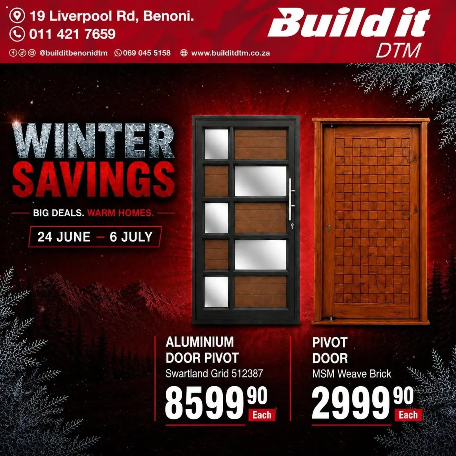 Build It Gauteng - Winter Savings. Big Deals. Warm Homes. (24/06/2026 - 06/07/2026) Online from 24 June to 6 July 2026 - Catalogue Page 3