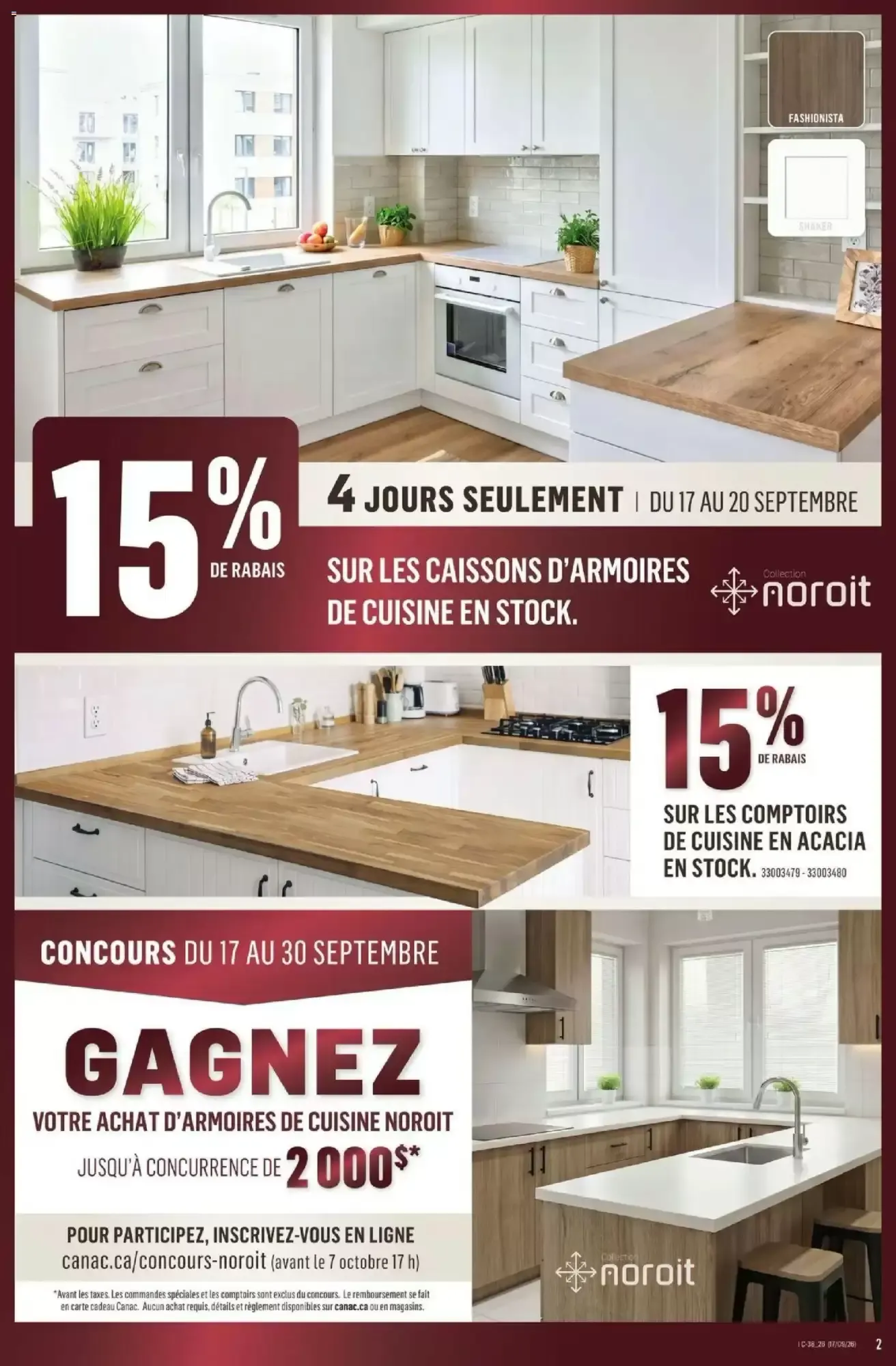 Canac flyer week 38 from September 17 to September 23 2026 - flyer page 2