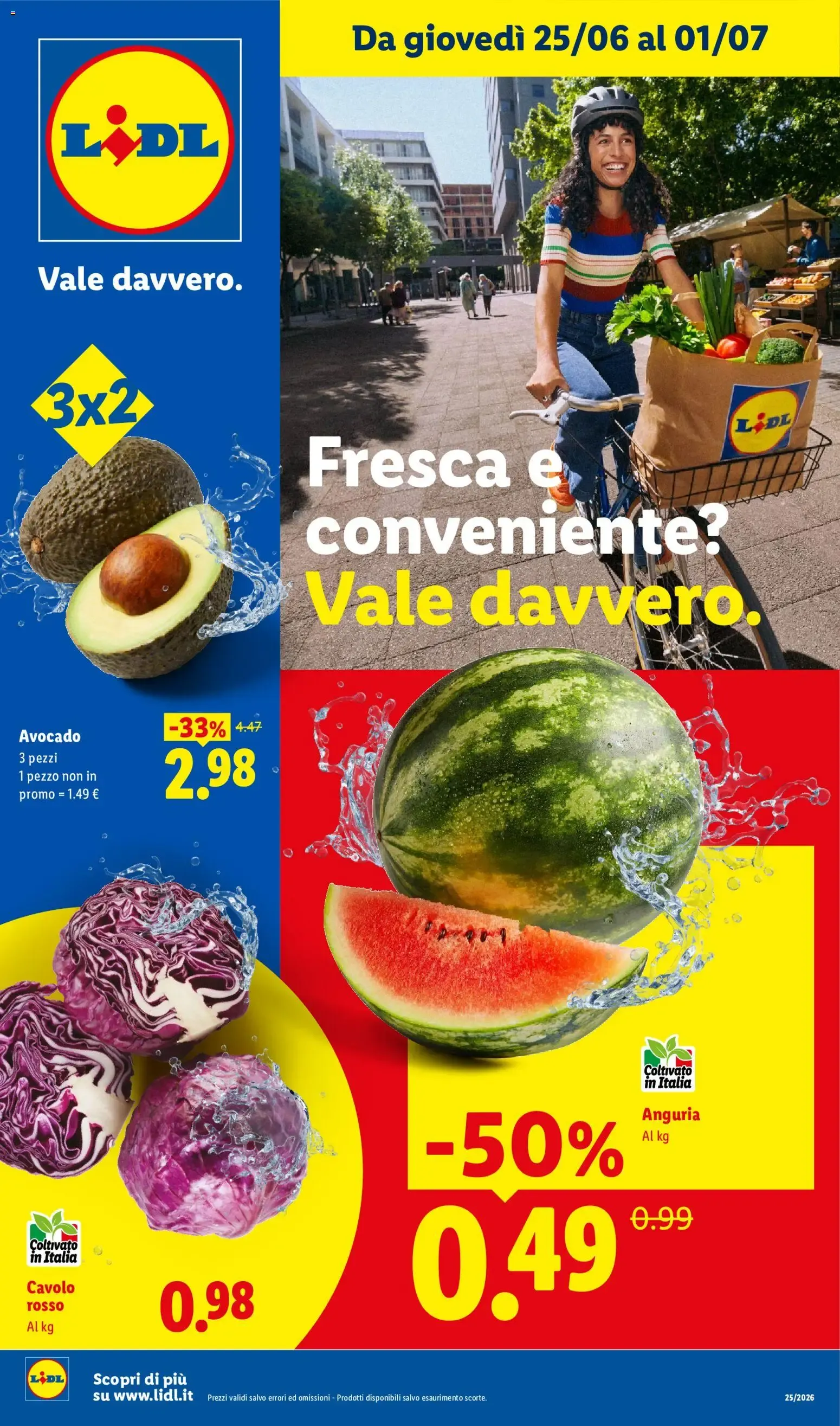 NUOVO LIDL volantino dal 25/06/2026 della prossima settimana da 25 giugno a 1 luglio di 2026 - Pagina del volantino 1