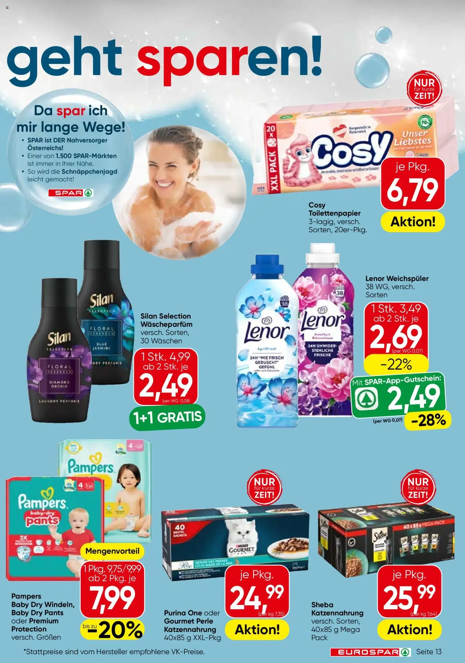 Eurospar Flugblatt von 03.06.2026 - Aktuelle Angebote von 3. Juni bis 17. Juni 2026 - Flugblätt seite 13