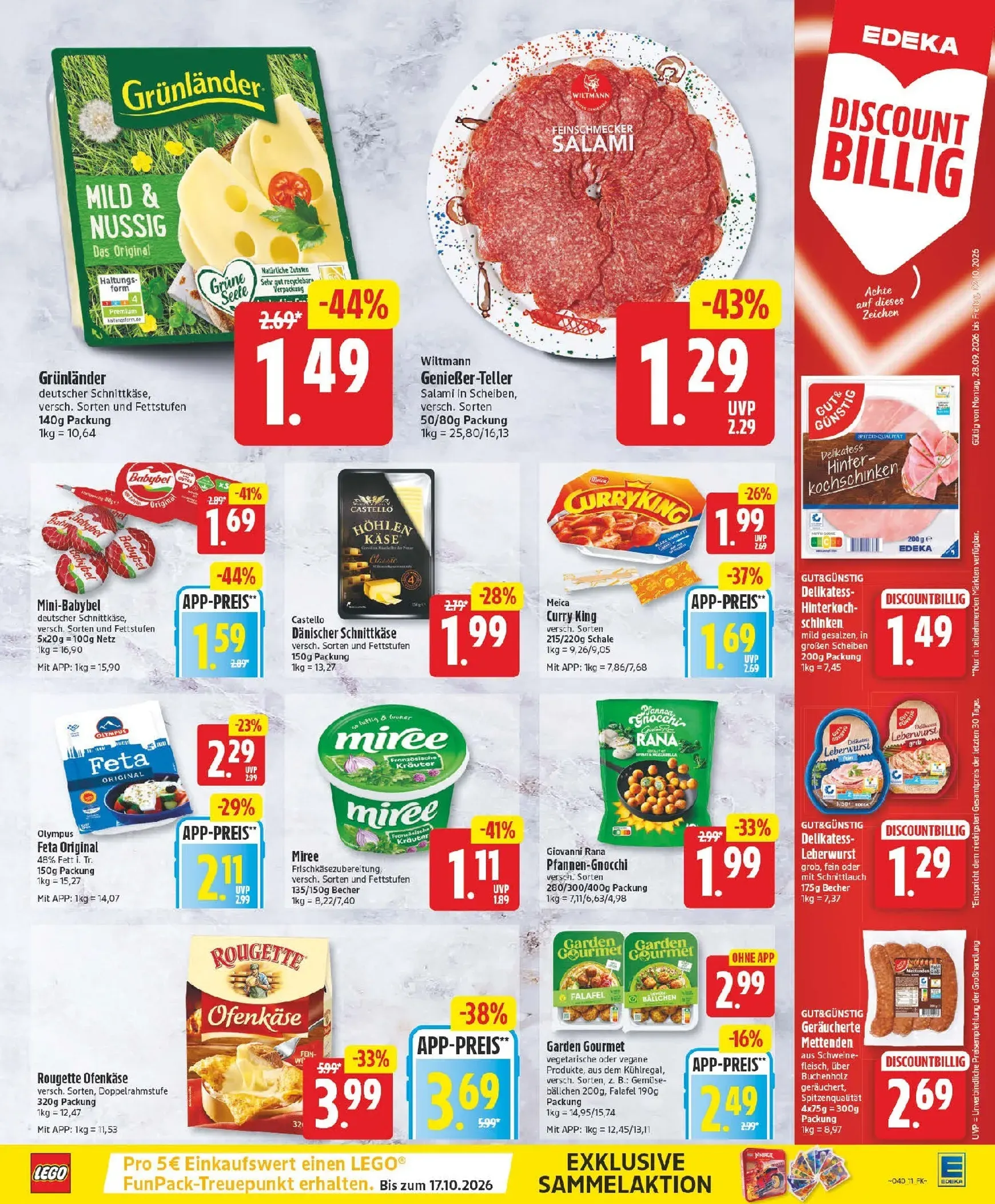 Edeka Prospekt – von Montag 28.09.2026 bis Freitag 02.10.2026 von 28. September bis 2. Oktober 2026 - Prospekt seite 11