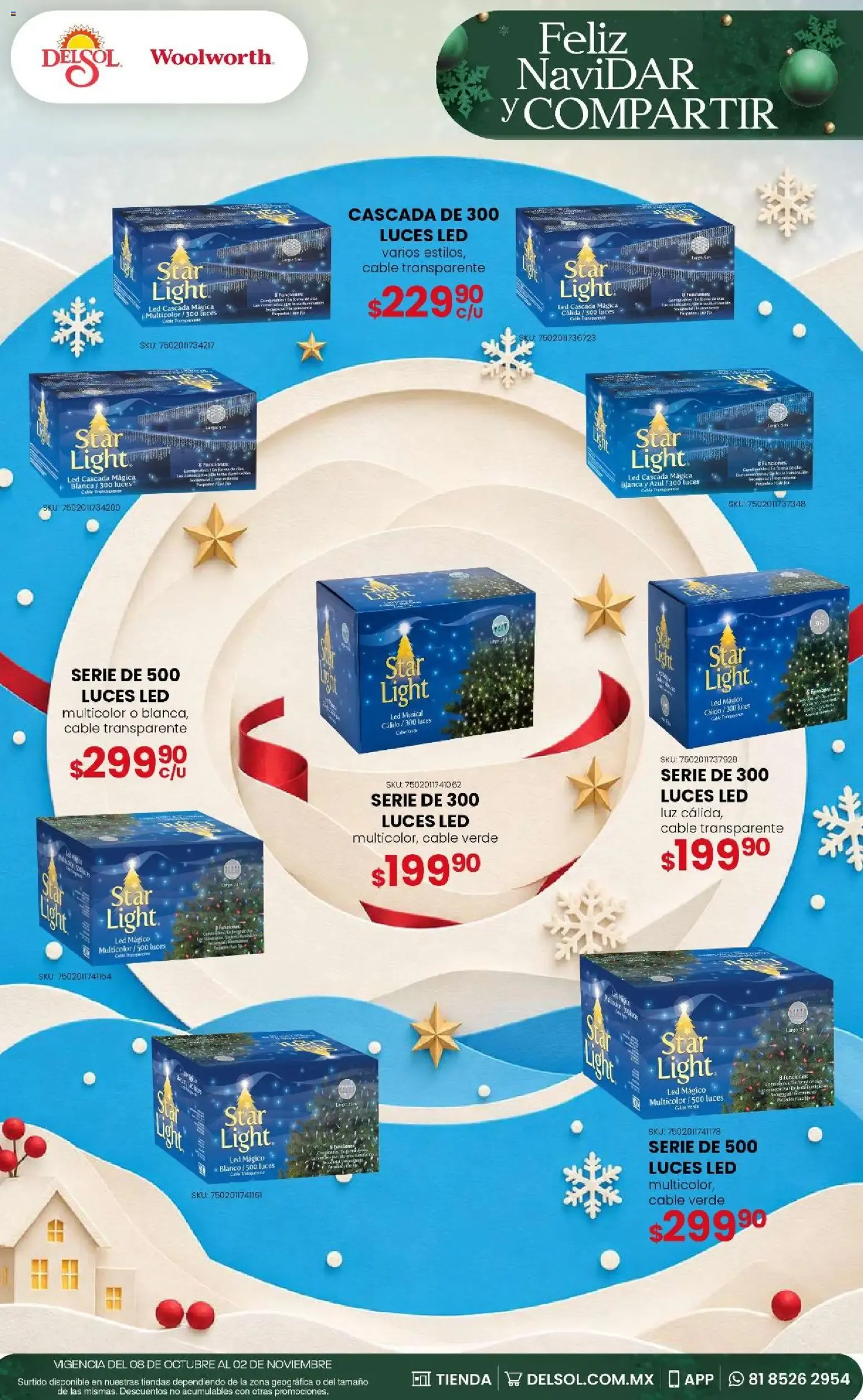 Catálogo de Del Sol y Woolworth - Feliz NaviDar y Compartir (08/10/2026 - 02/11/2026) - catálogo en línea 8 de octubre al 2 de noviembre 2026 - Pagina 8