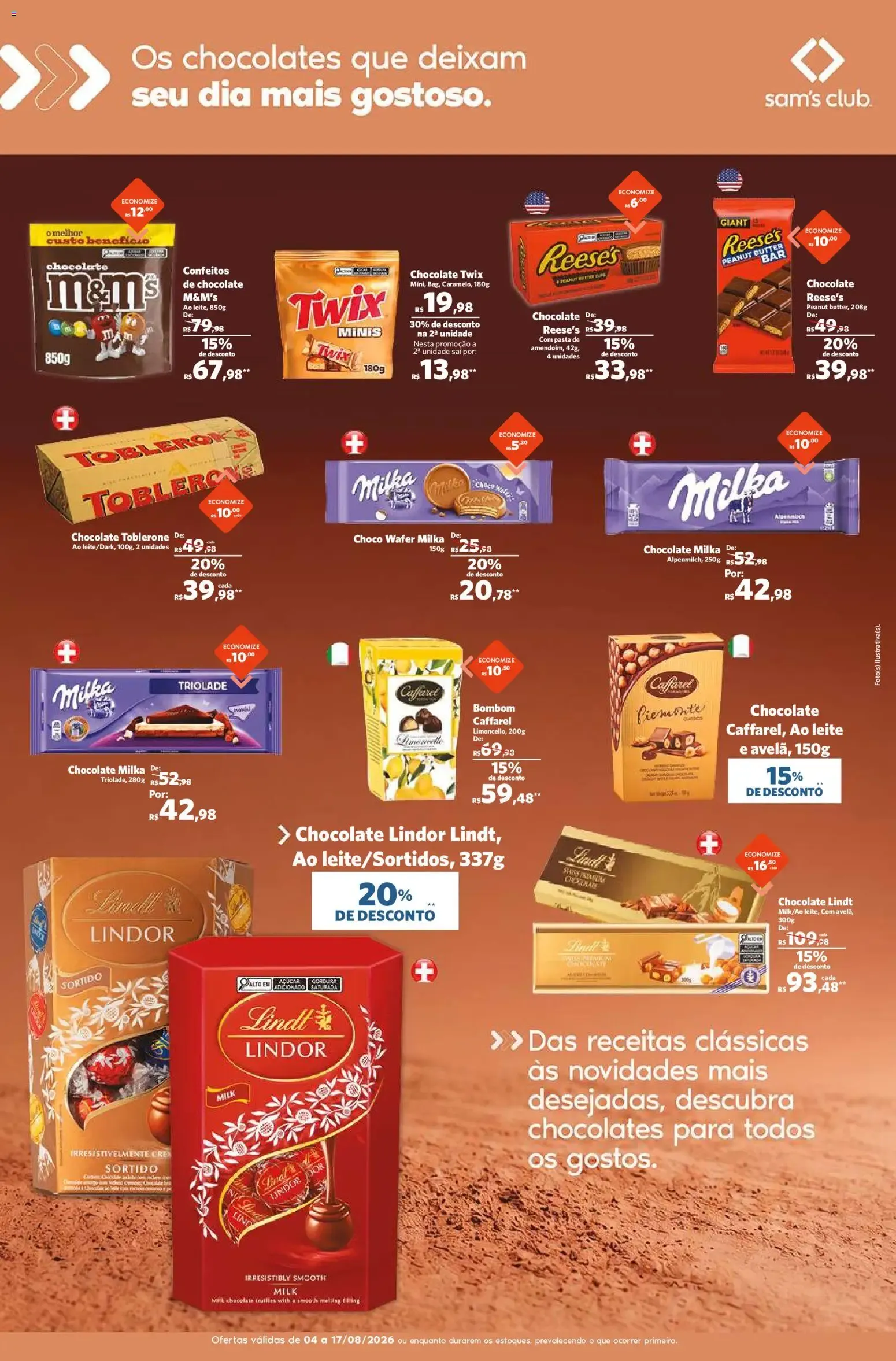 Encarte de Sam's Club ofertas Free Shop de 04/08/2026 | Promoções Online 4 de agosto até 17 de agosto 2026 - Pagina 8