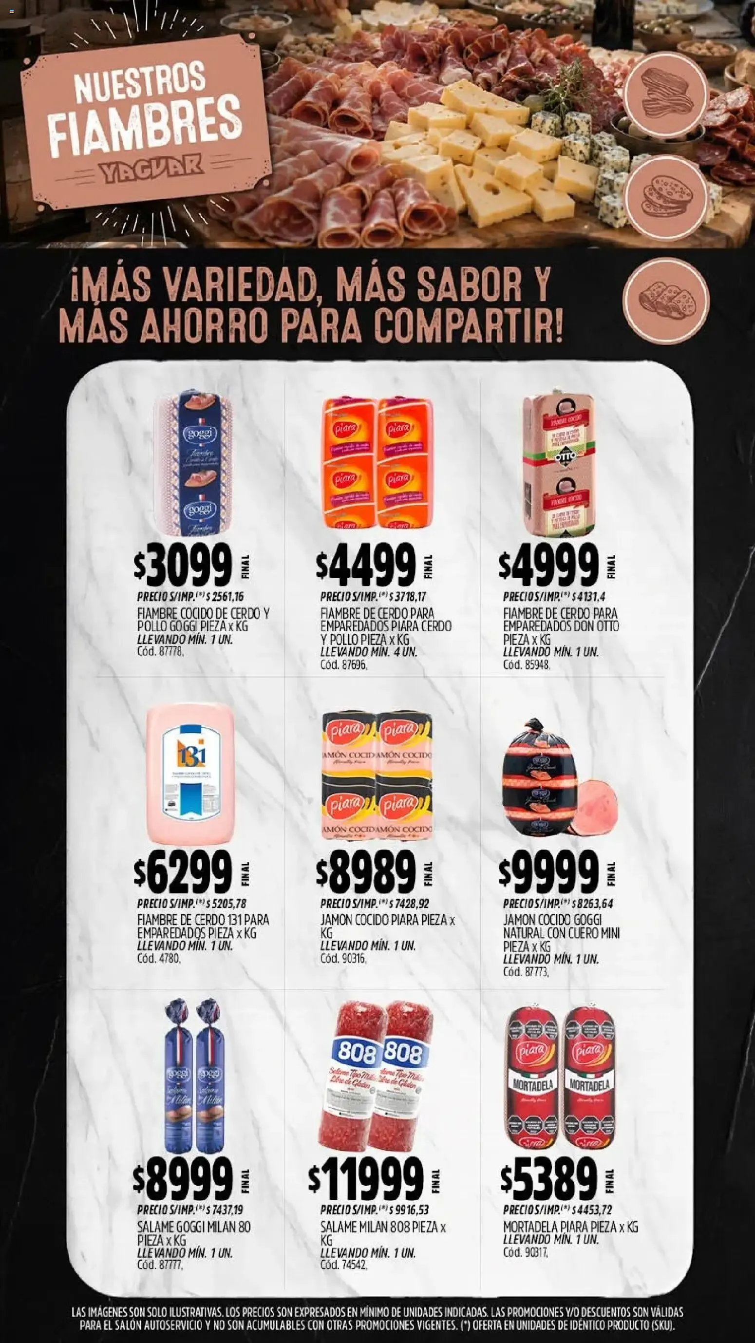 Ofertas de Yaguar catálogo del 24/08/2026 - 30/08/2026 24 de agosto al 30 de agosto 2026 - Página 7 del catálogo