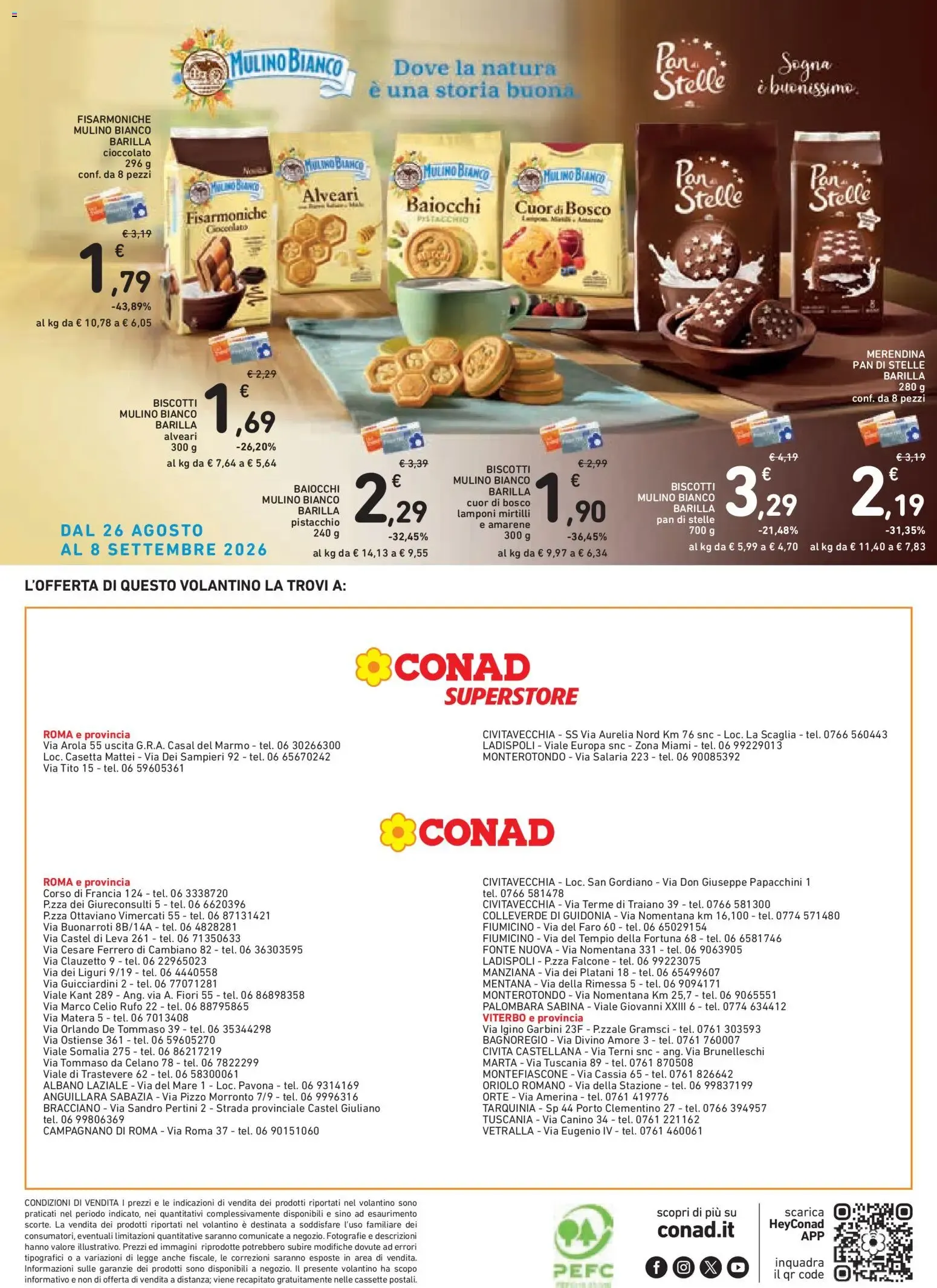 Conad Superstore: Chi Bencomincia, Parti con la colazione giusta da 26 agosto a 8 settembre di 2026 - Pagina del volantino 20