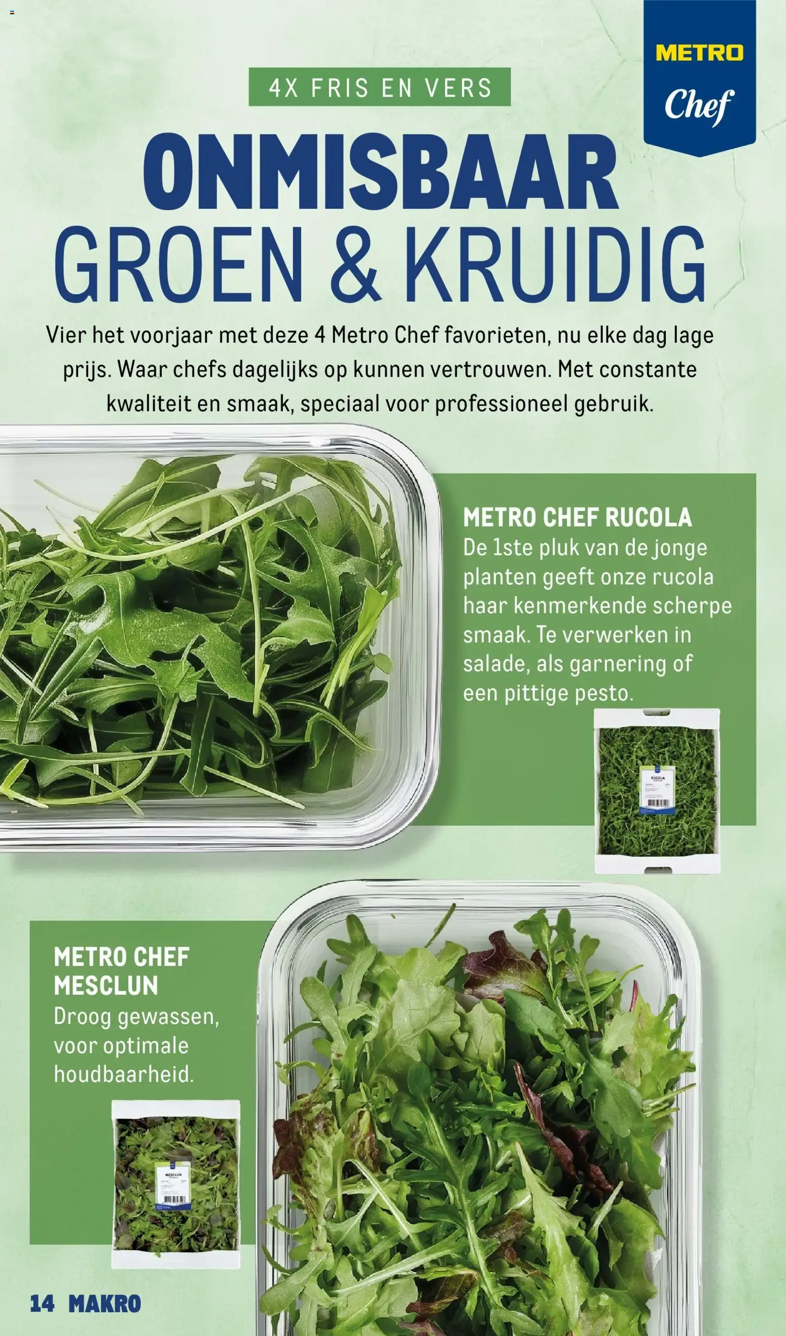 MAKRO HORECA MAGAZINE: LENTE OP DE KAART van 20 april tot 31 december 2026 - Folder pagina 14
