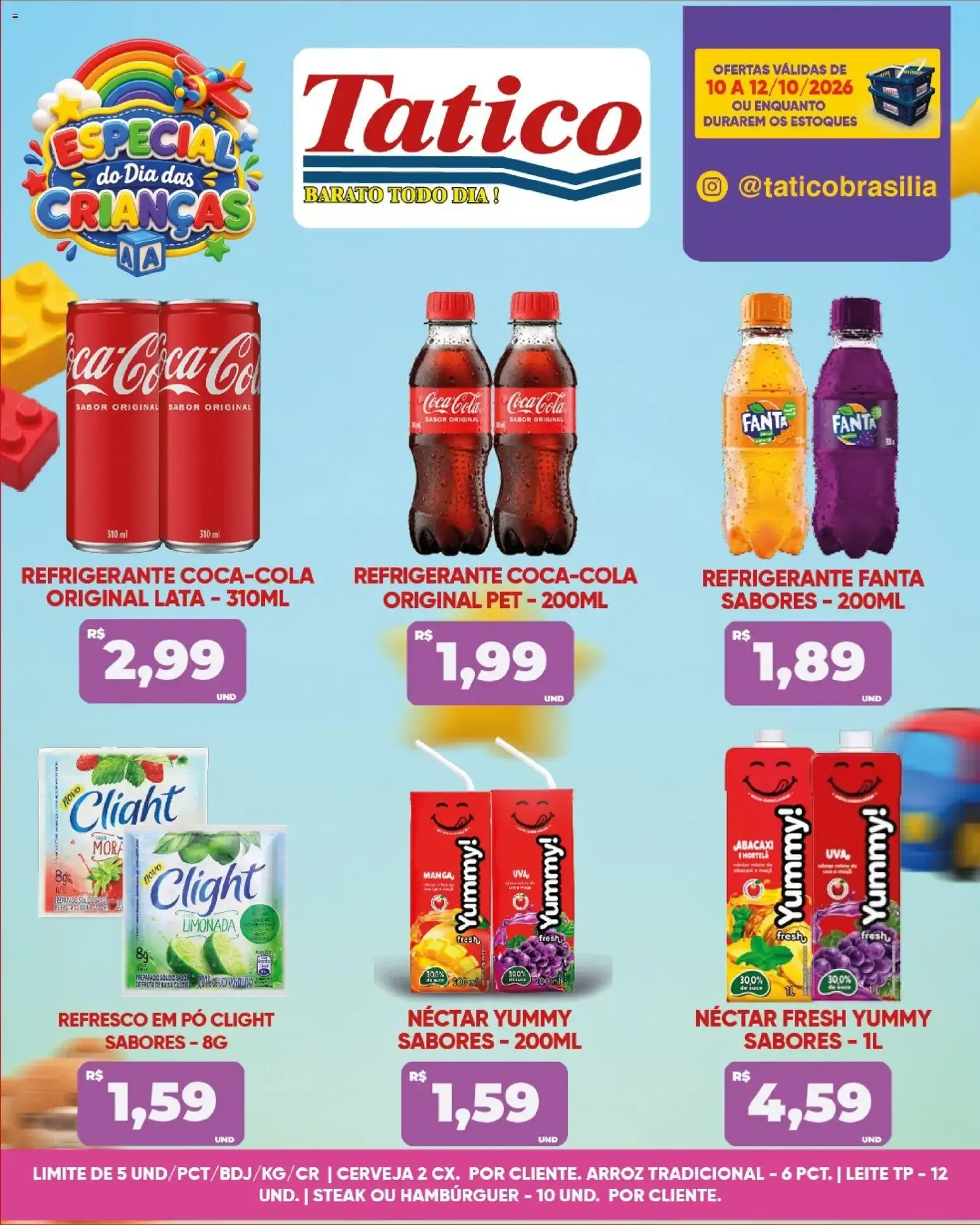 Encarte de Tatico - Especial Dia das Crianças 10 de outubro até 12 de outubro 2026 - Pagina 3