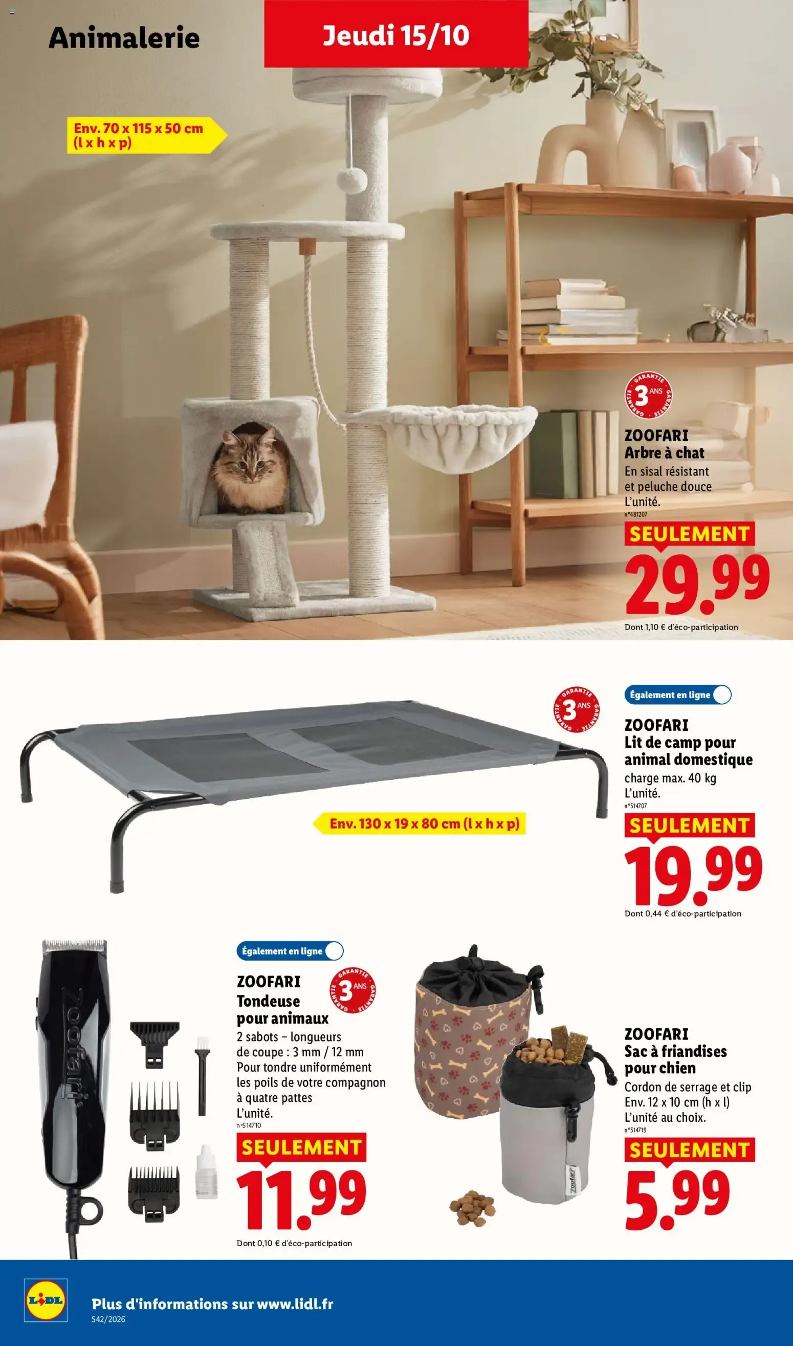 Catalogue LIDL du 15/10/2026 | Promo prospectus en ligne du 15 octobre au 21 octobre 2026 - Catalogue page 42