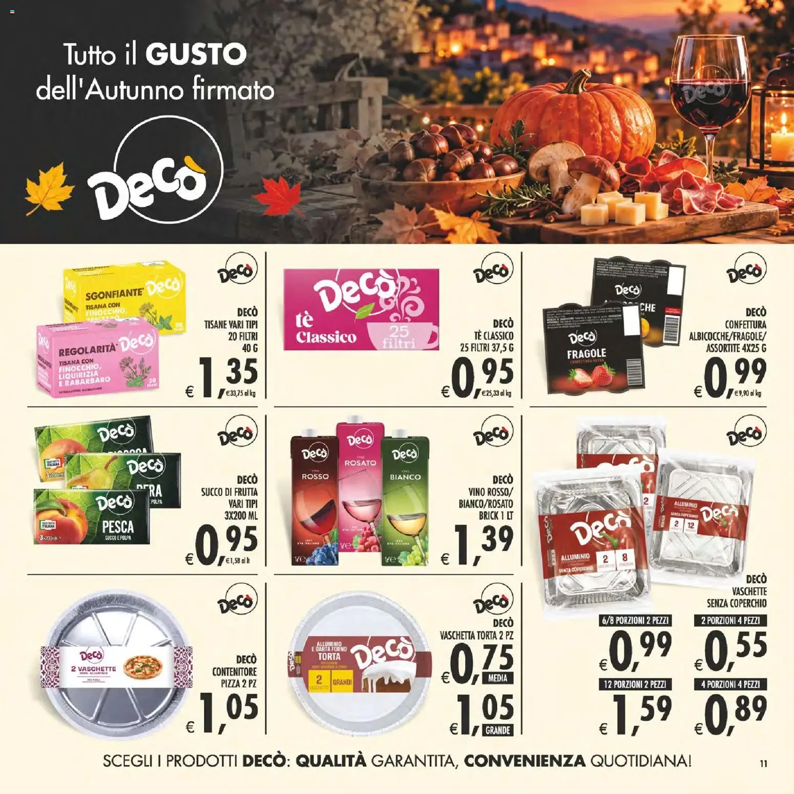 Deco Gourmet - Super Concorso e Offerte Speciali da 23 ottobre a 2 novembre di 2026 - Pagina del volantino 11