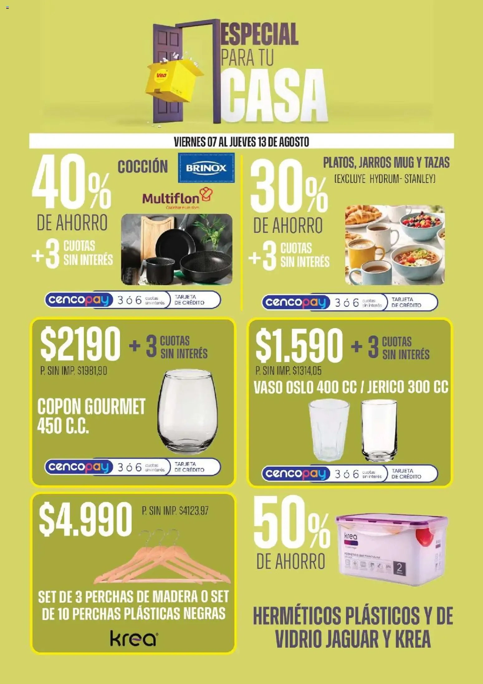 Ofertas de Vea - Especial para tu casa del 07/08/2026 - 12/08/2026 7 de agosto al 12 de agosto 2026 - Página 6 del catálogo