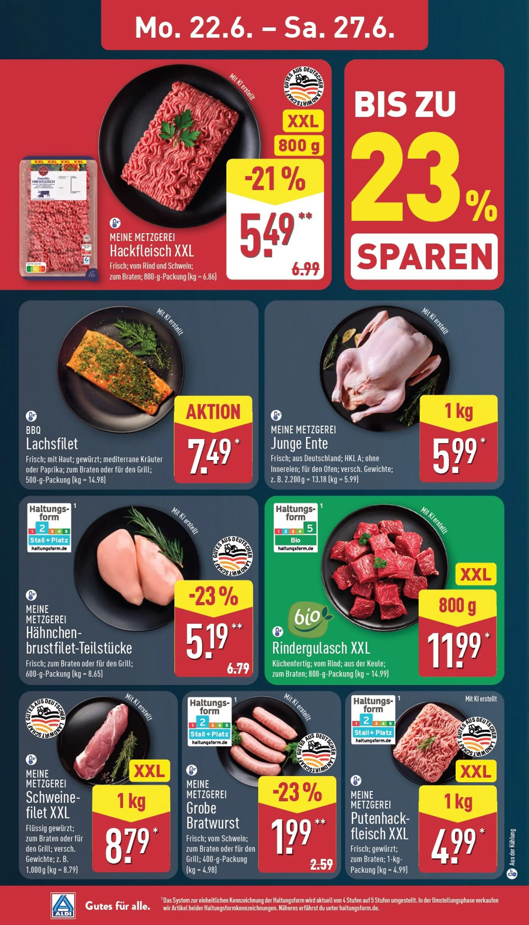 ALDI NORD Prospekt – von Montag 22.06.2026 bis Samstag 27.06.2026 von 22. Juni bis 27. Juni 2026 - Prospekt seite 6