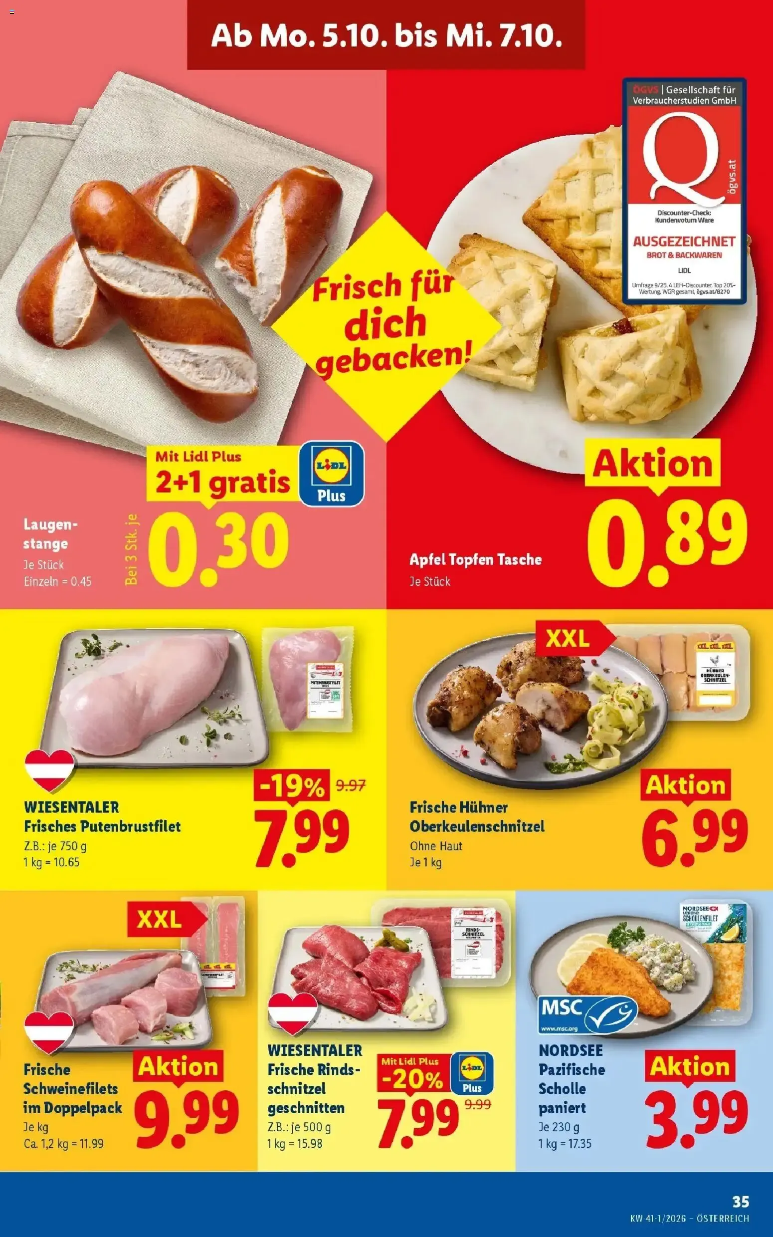 Lidl Aktion von 1. Oktober bis 3. Oktober 2026 - Flugblätt seite  42