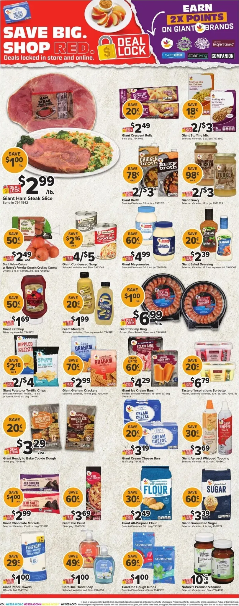 Weekly ad Current Giant leaflet valid from Friday 10/16/2026 to Thursday 10/22/2026 from October 16 to October 22 2026 - Page 4