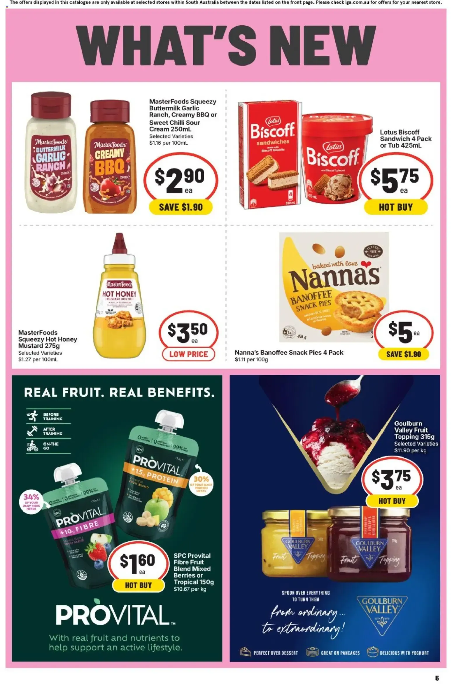 IGA catalogue valid from 07/10/2026 > Online Australia - Catalogue valid from 7 October to 13 October 2026 - page 5
