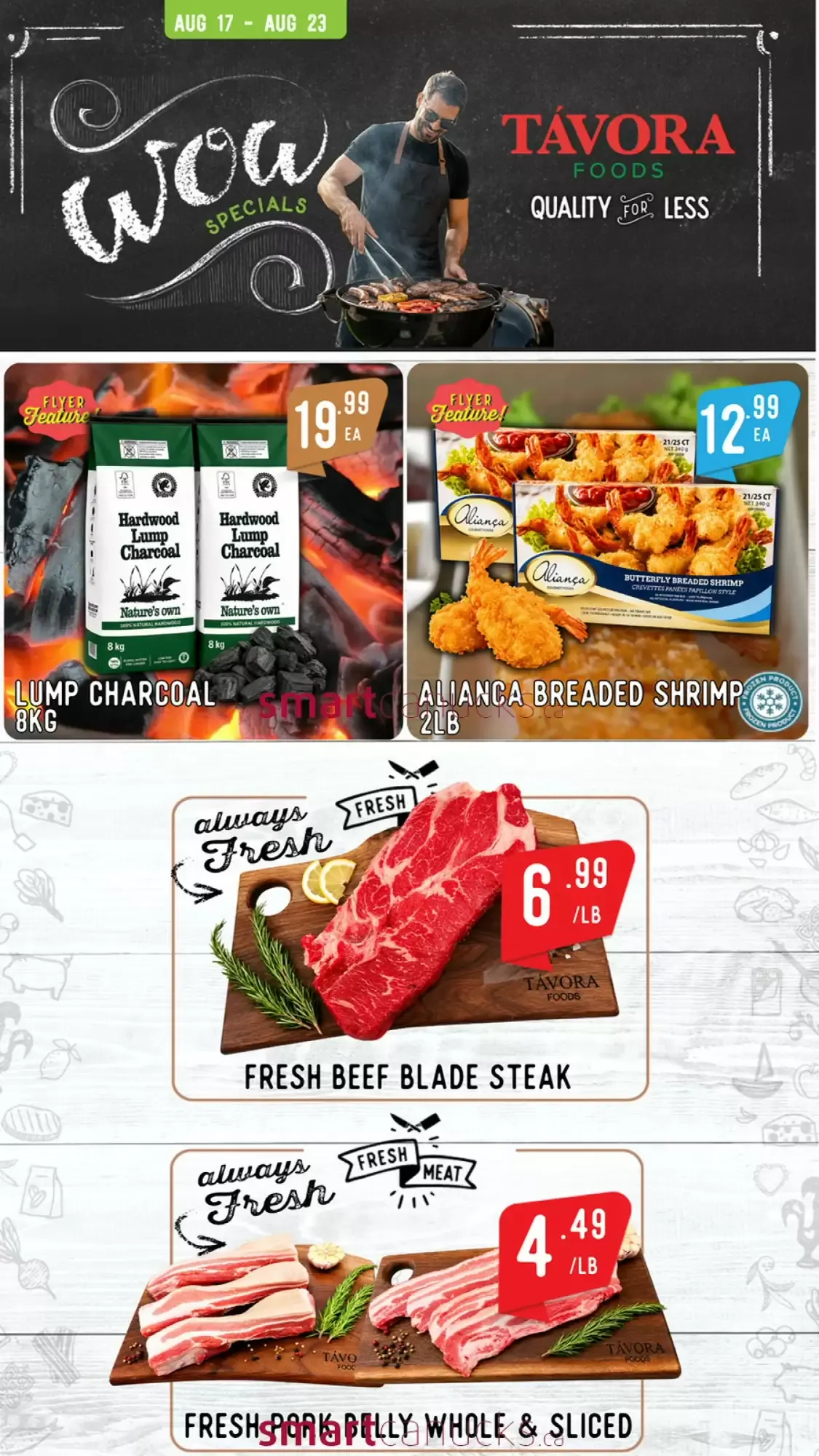 Távora Foods - Wow Specials from August 17 to August 23 2026 - flyer page 1