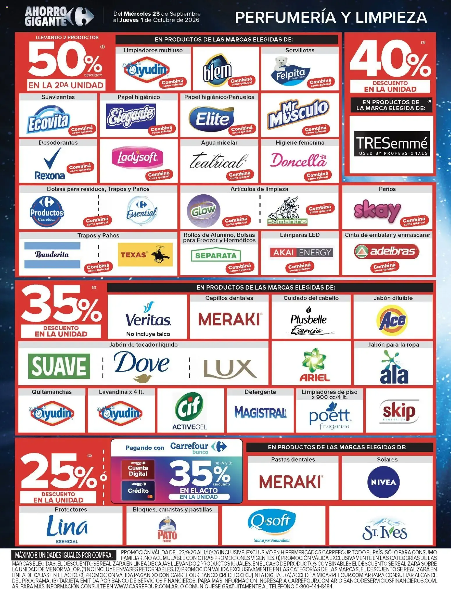 Ofertas de Carrefour - Carrefour Hiper Ofertas || del 23/09/2026 - 02/10/2026 || Promociones 23 de septiembre al 1 de octubre 2026 - Página 16 del catálogo
