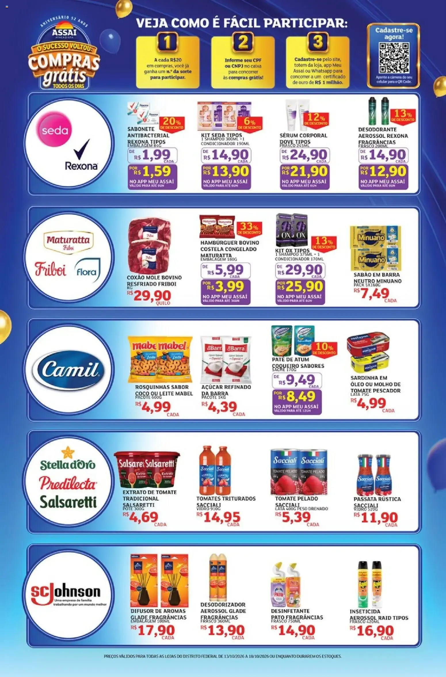 Encarte de Assaí Atacadista ofertas - DF de 13/10/2026 | Promoções Online 13 de outubro até 18 de outubro 2026 - Pagina 3