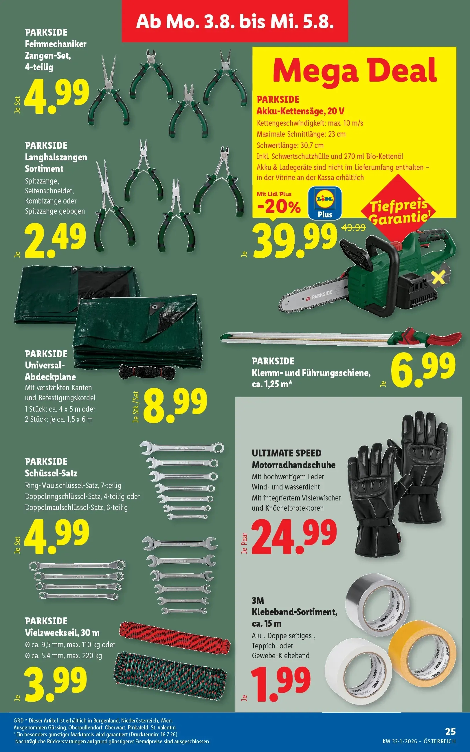 Lidl Aktion von 30. Juli bis 1. August 2026 - Flugblätt seite  32