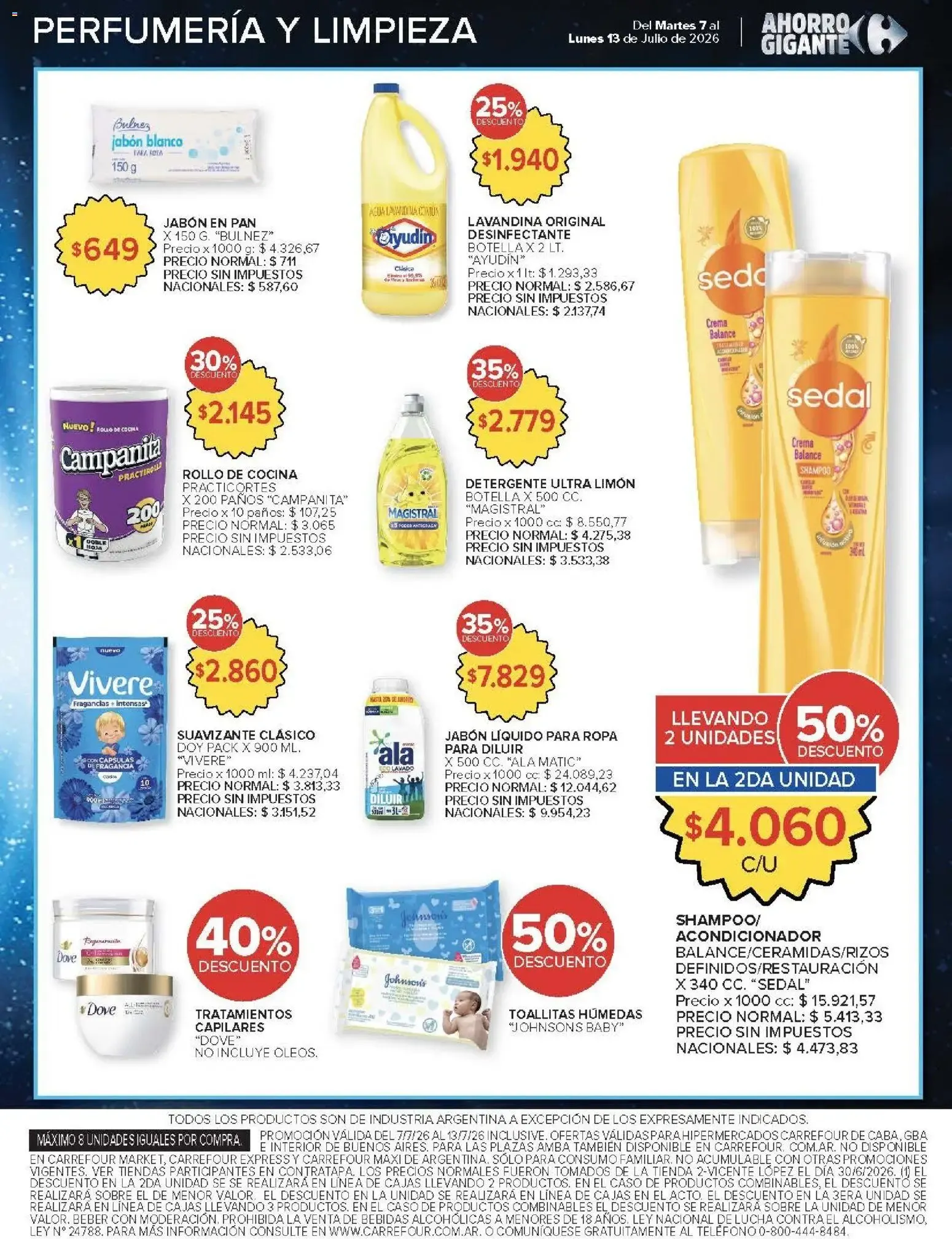 Ofertas de Carrefour: Ofertas de Hiper y Market 7 de julio al 13 de julio 2026 - Página 16 del catálogo