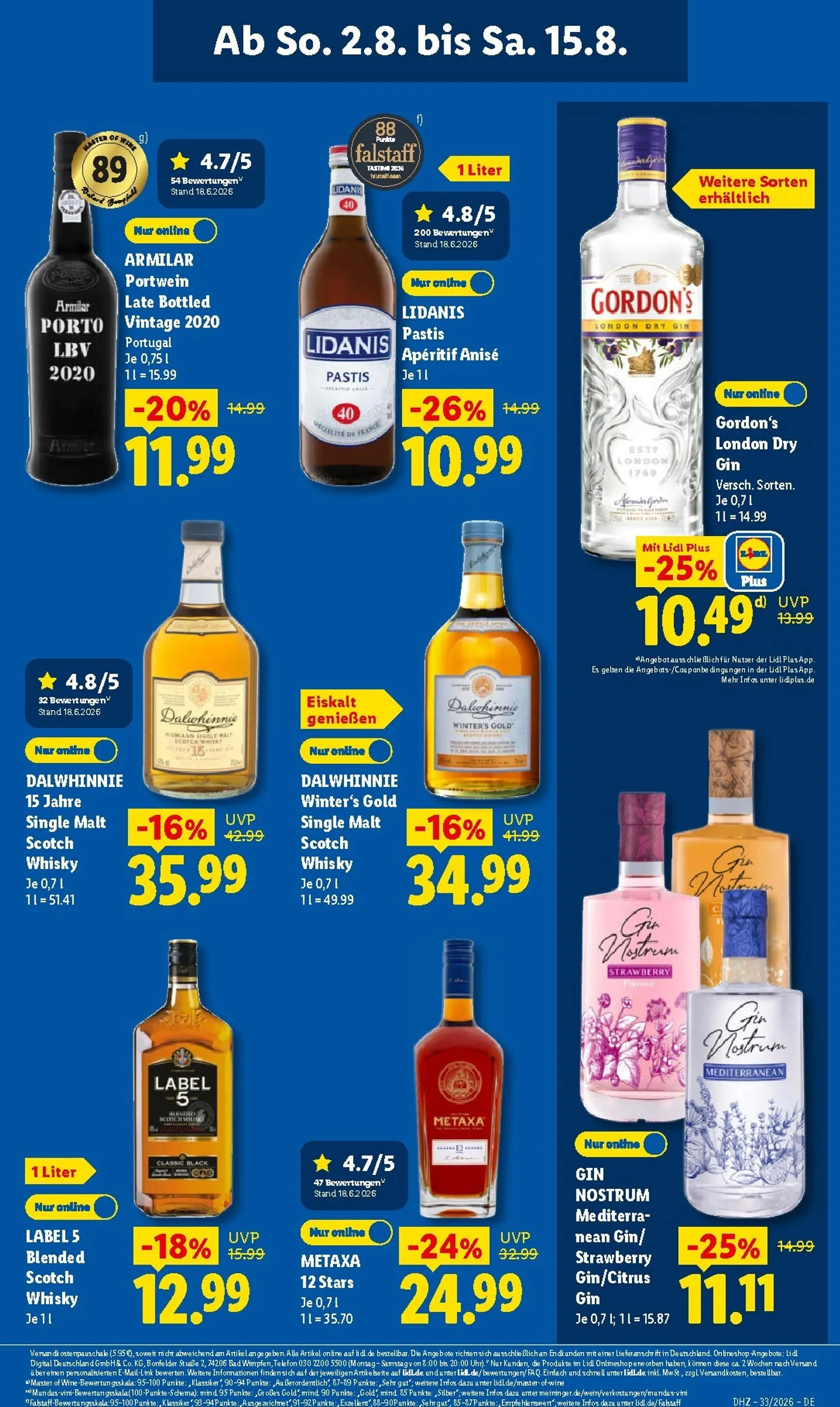 Lidl Prospekt - Ab Mo. 10.8. bis Sa. 15.8. von 10. August bis 15. August 2026 - Prospekt seite 26