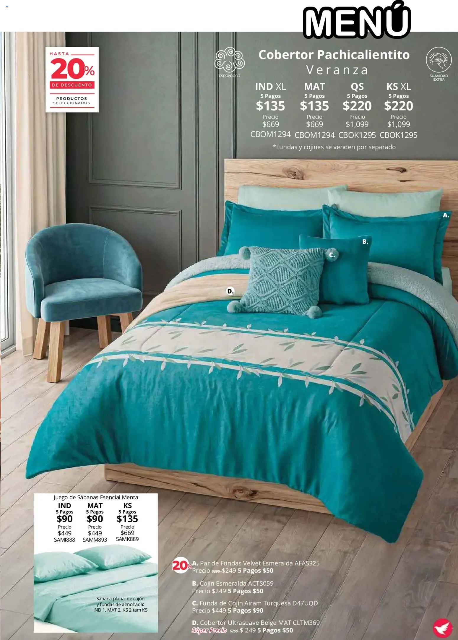 Catálogo de Colchas Concord catálogo Colección Cobertor (01/08/2026 - 31/10/2026) - catálogo en línea 1 de agosto al 31 de octubre 2026 - Pagina 3