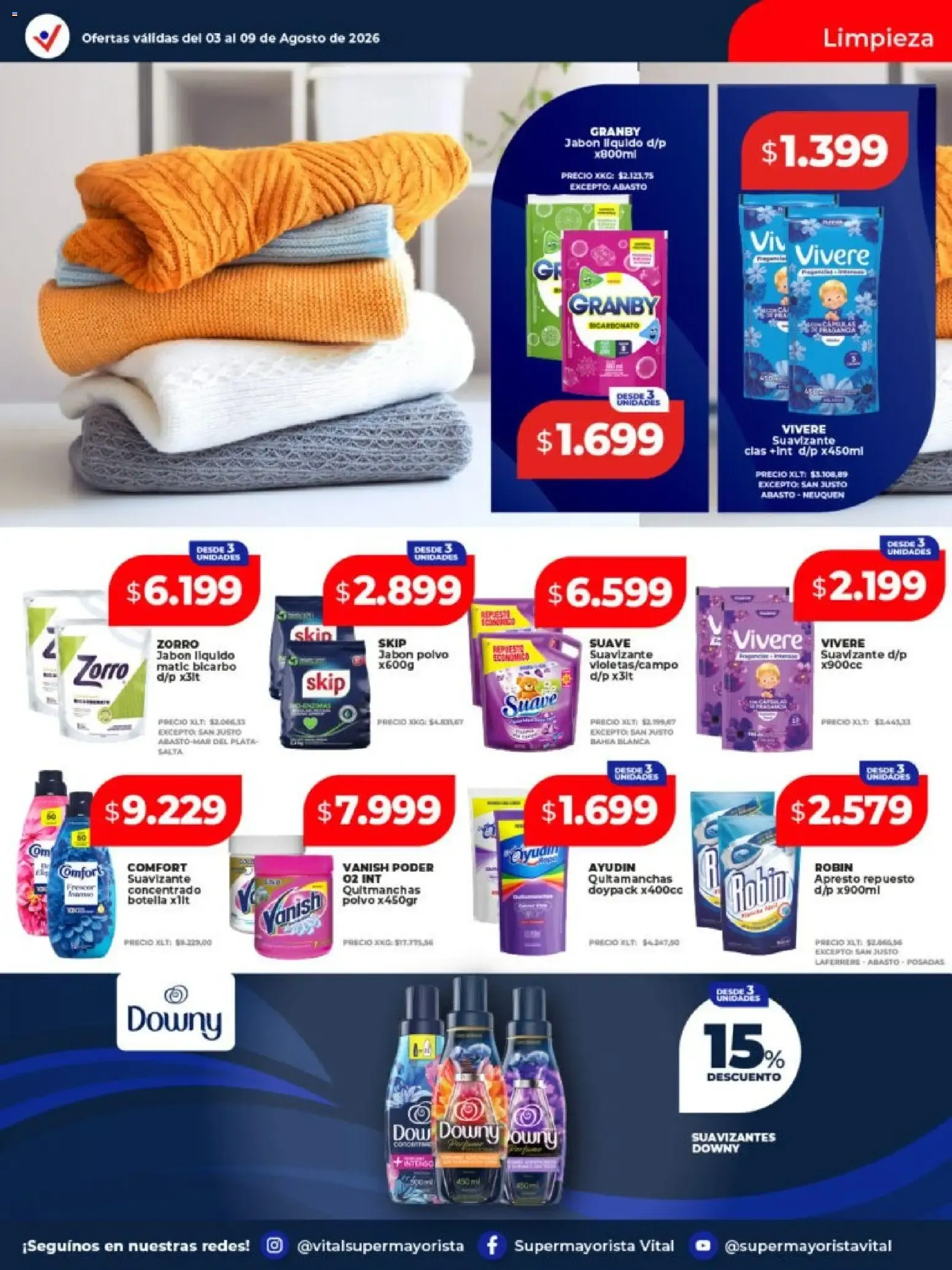 Ofertas de Vital - Ofertas || del 03/08/2026 - 09/08/2026 || Catálogo 3 de agosto al 9 de agosto 2026 - Página 10 del catálogo
