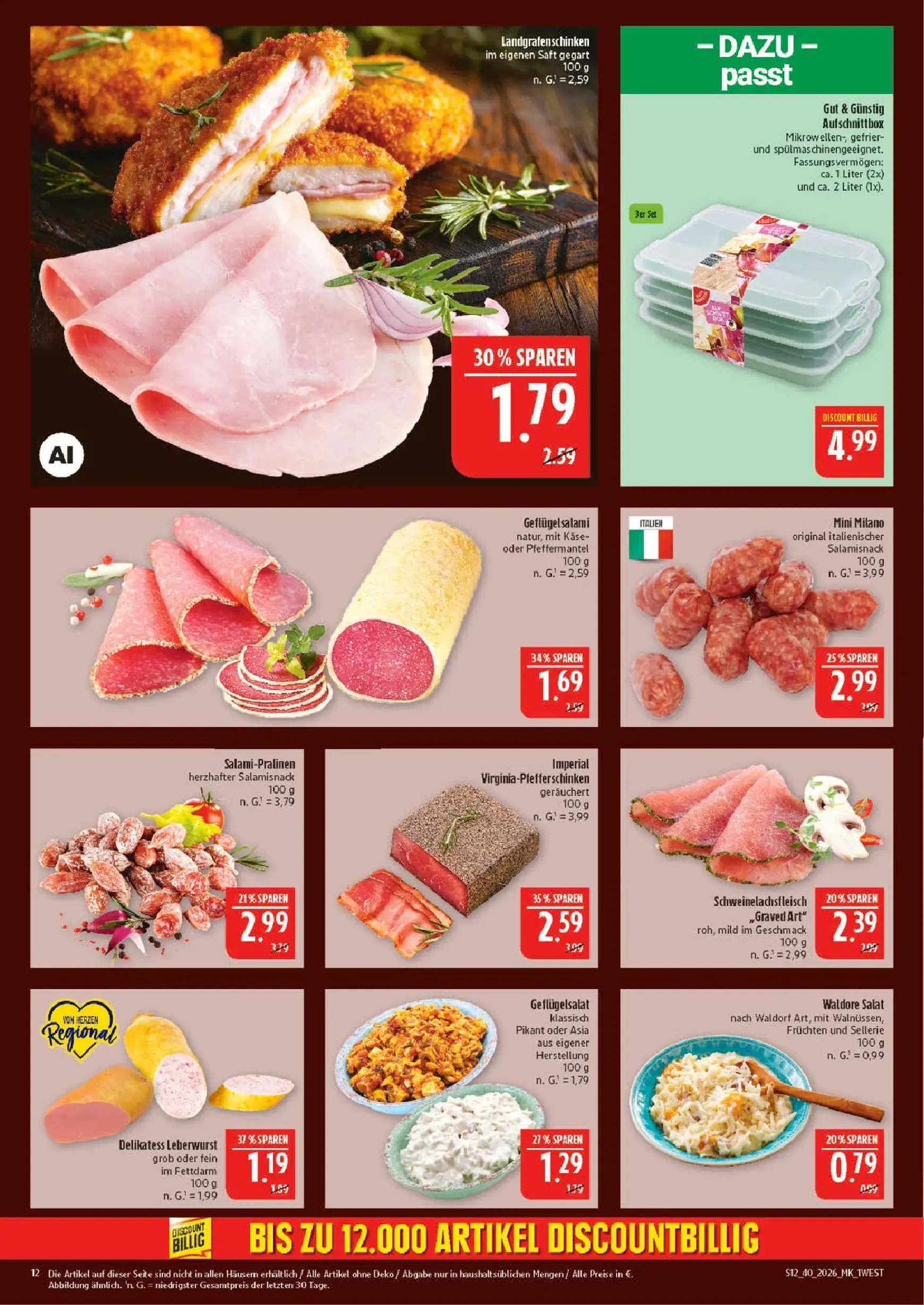 Marktkauf Prospekt nächste Woche – von Montag 28.09.2026 bis Freitag 02.10.2026 von 28. September bis 2. Oktober 2026 - Prospekt seite 12
