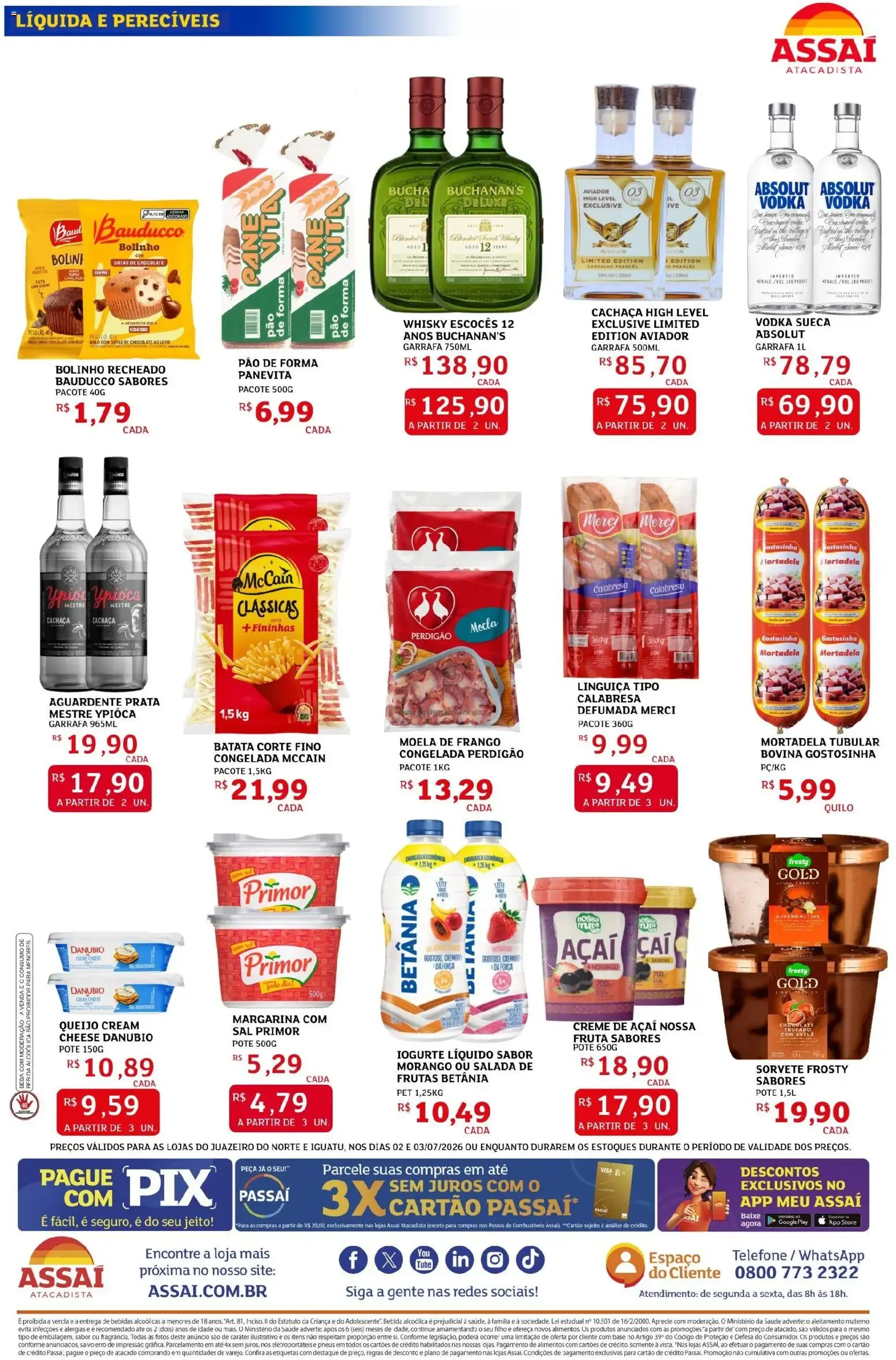 Encarte de Assaí Atacadista ofertas - CE de 02/07/2026 | Promoções Online 2 de julho até 3 de julho 2026 - Pagina 2