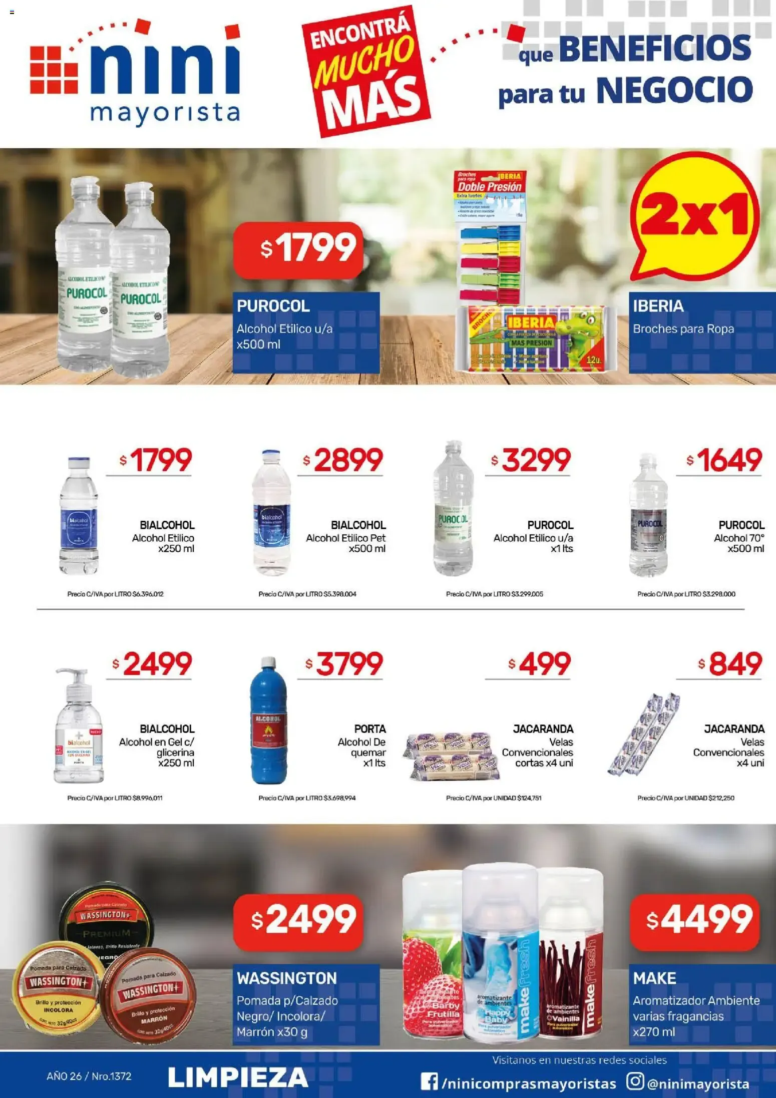 Ofertas de NINI Mayorista ofertas del 10/08/2026 - 16/08/2026 10 de agosto al 16 de agosto 2026 - Página 16 del catálogo