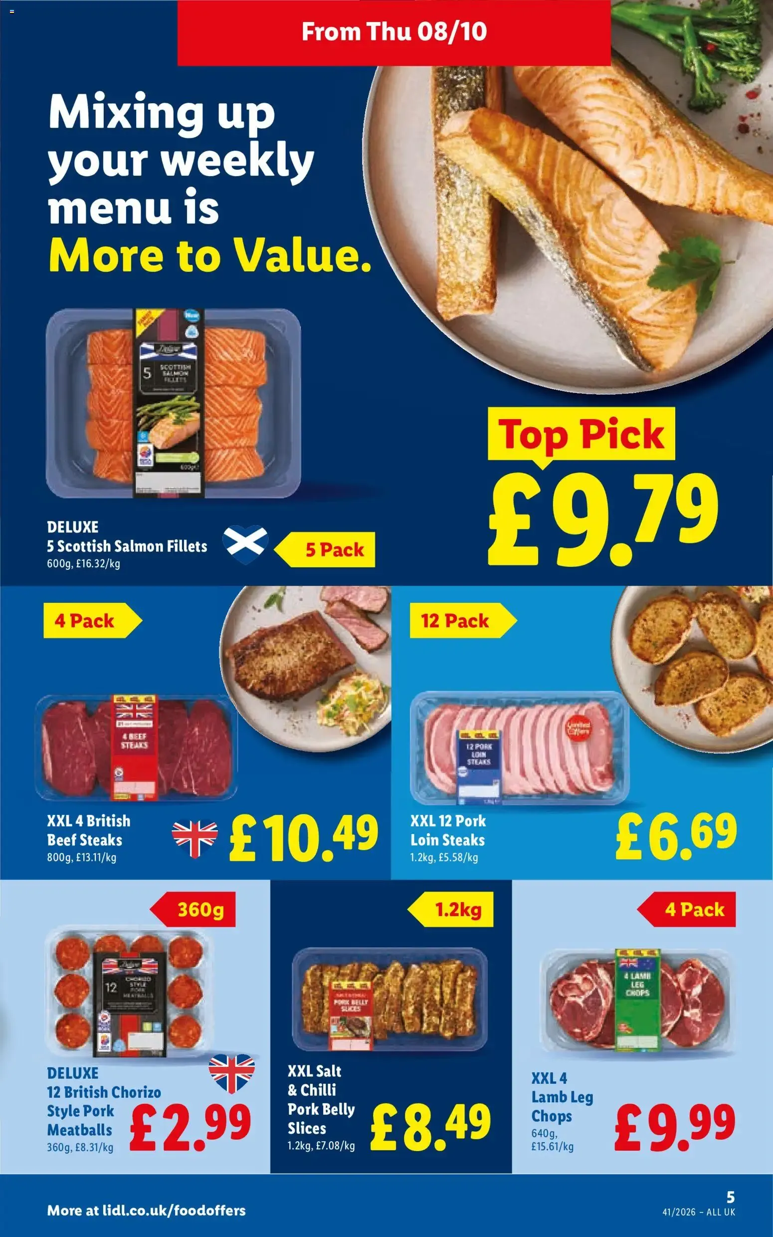 Weekly offers Lidl Wales (08/10/2026 - 14/10/2026) - Offers Online from 8 October to 14 October 2026 - Catalogue Page 5