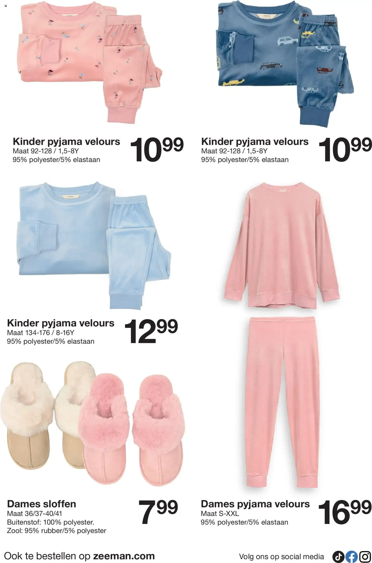 Deze week: warme pyjama's voor iedereen. van 24 oktober tot 6 november 2026 - Folder pagina 8