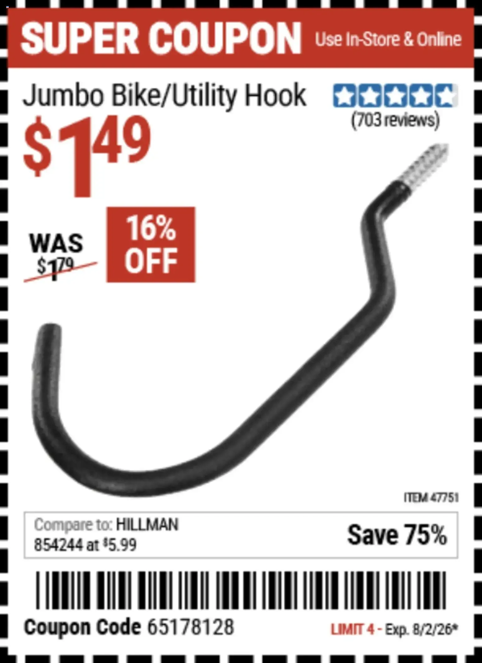 Weekly ad Harbor Freight Coupon Deals from July 20 to August 2 2026 - Page 17