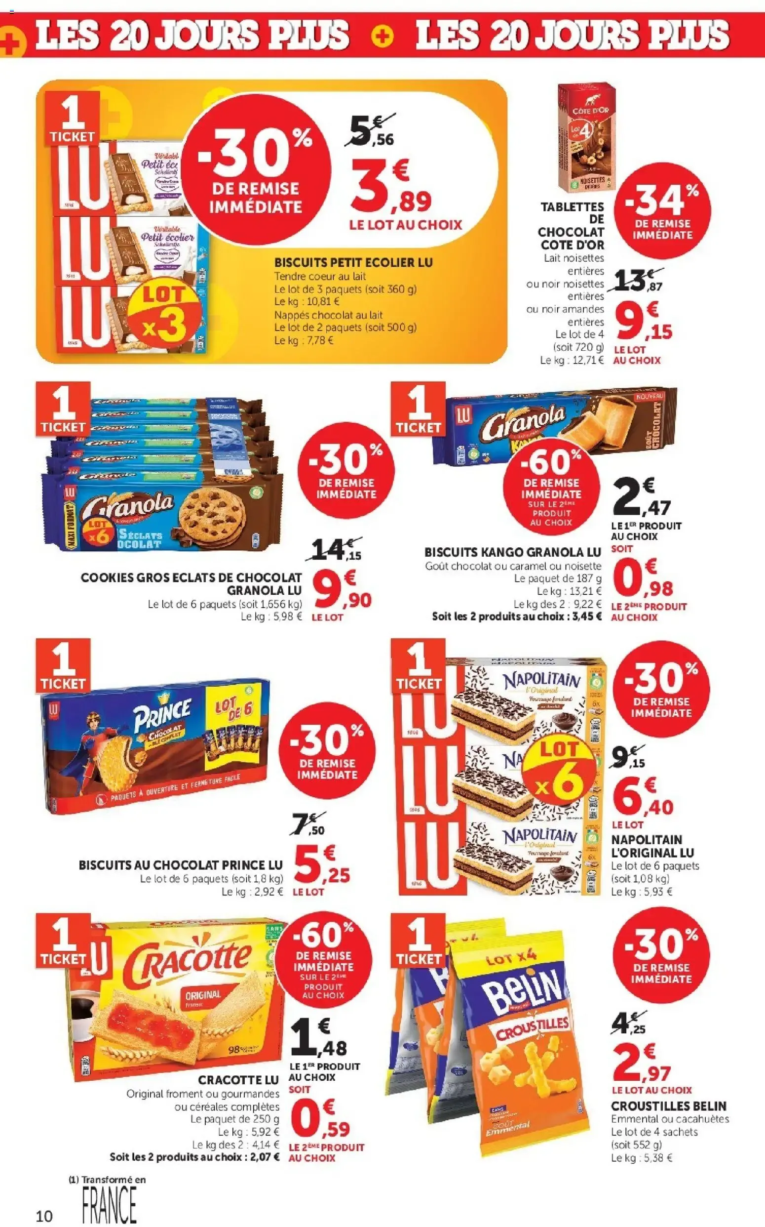 Hyper U Les 20 jours plus à partir du 29/09/2026 - promo en ligne du 29 septembre au 11 octobre 2026 - Catalogue page 10