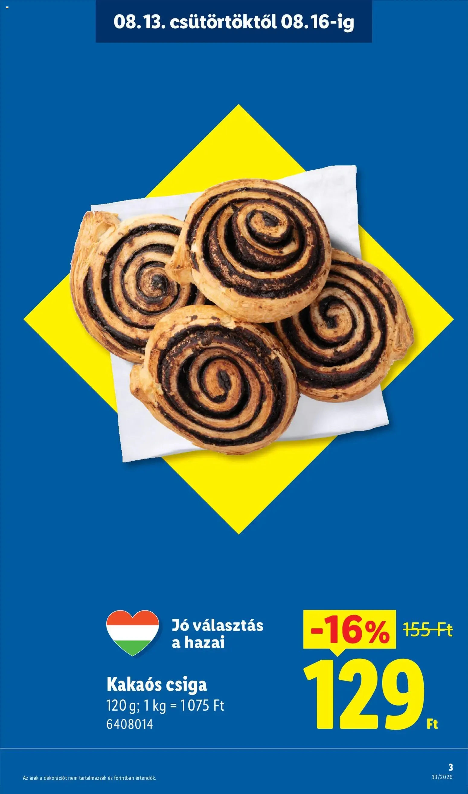 Katalógus A kiváló minőség igazán megéri. augusztus 13.-tól augusztus 18.-ig 2026. - Oldal 3