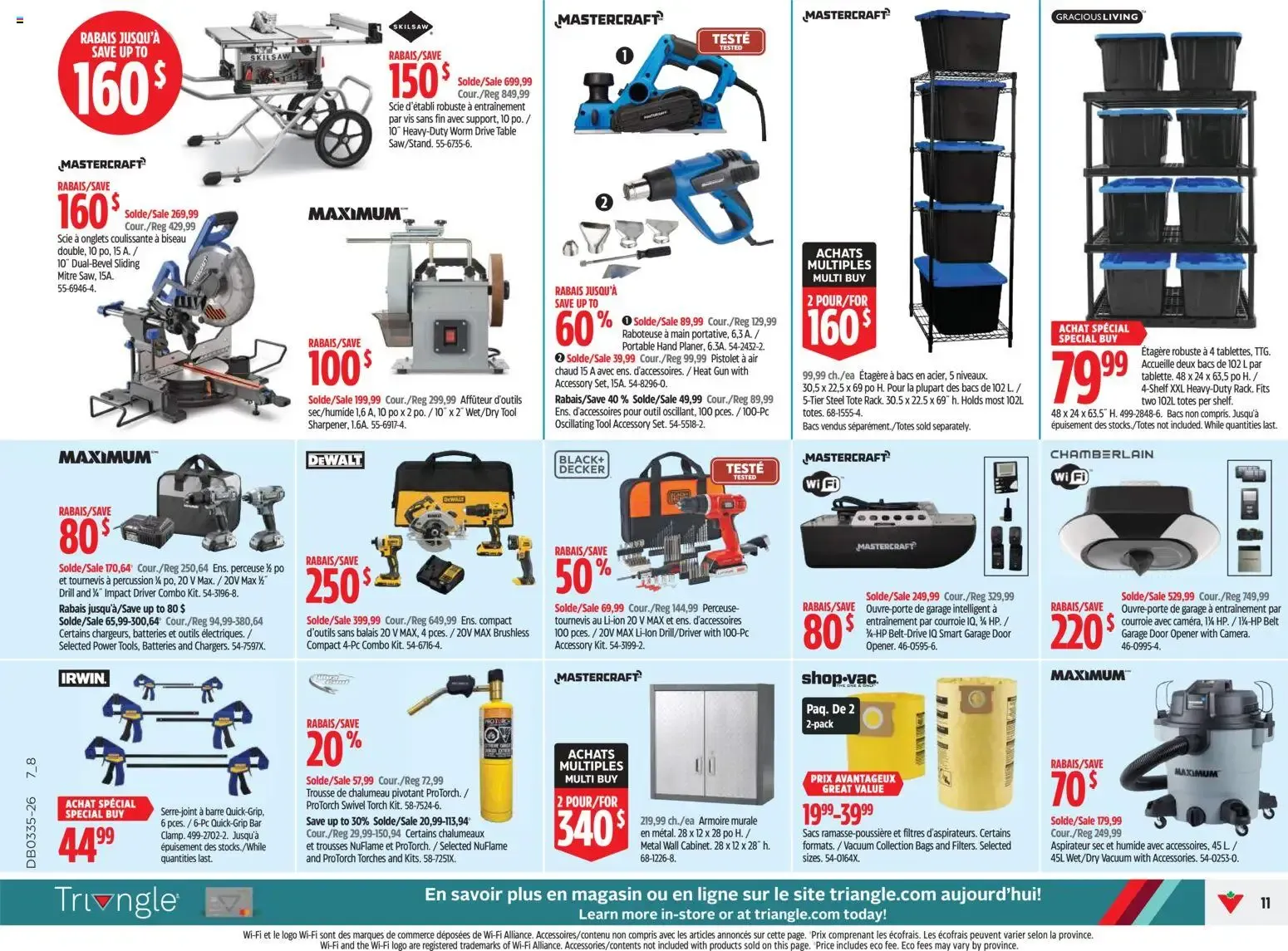 Canadian Tire circulaire from Aug 27, 2026 > weekly specials & deals from August 27 to September 2 2026 - flyer page 11