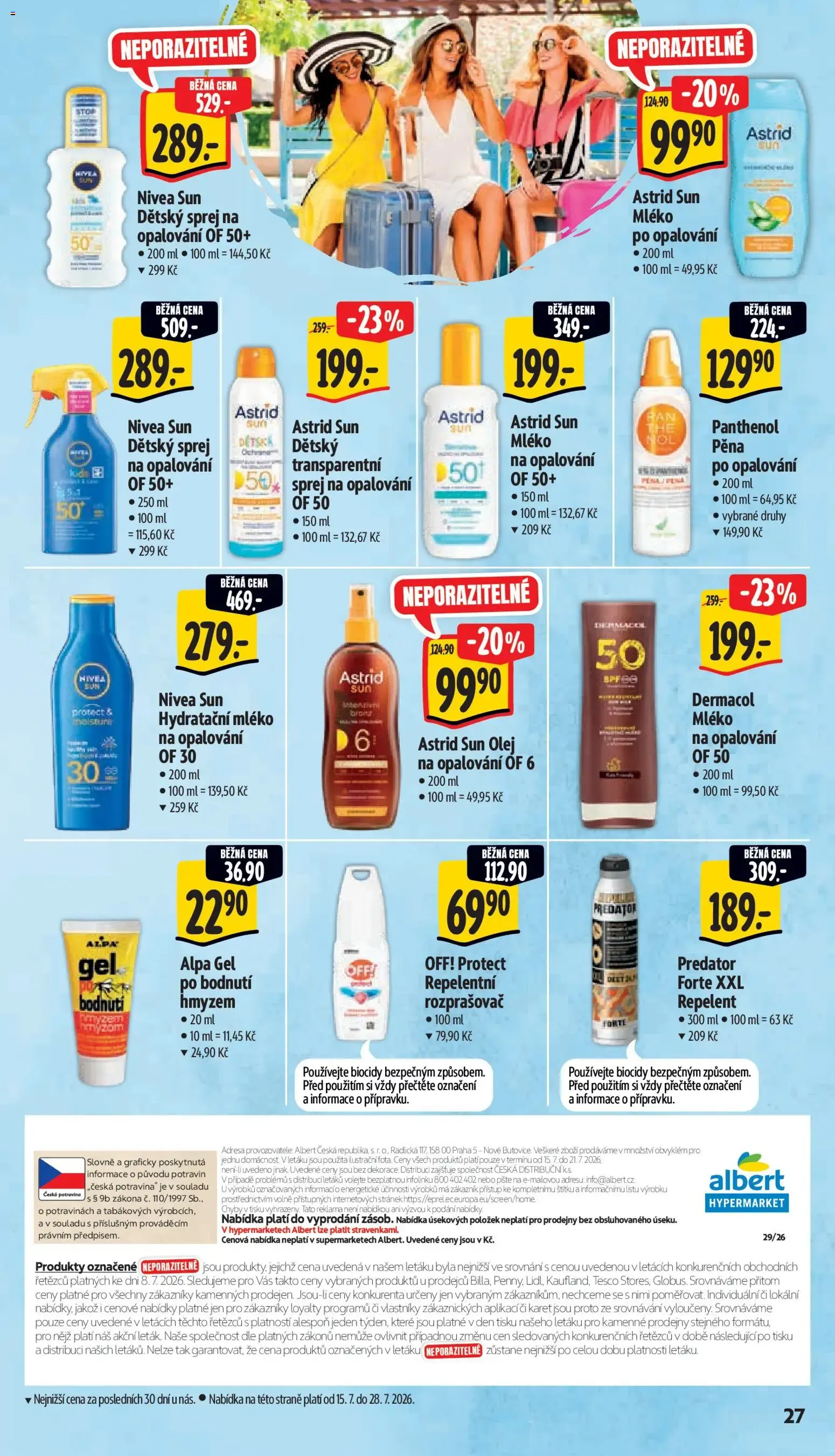 Albert leták - Hypermarket od 15.07.2026 - Akční leták - 15. července 21. července 2026 - Page 37