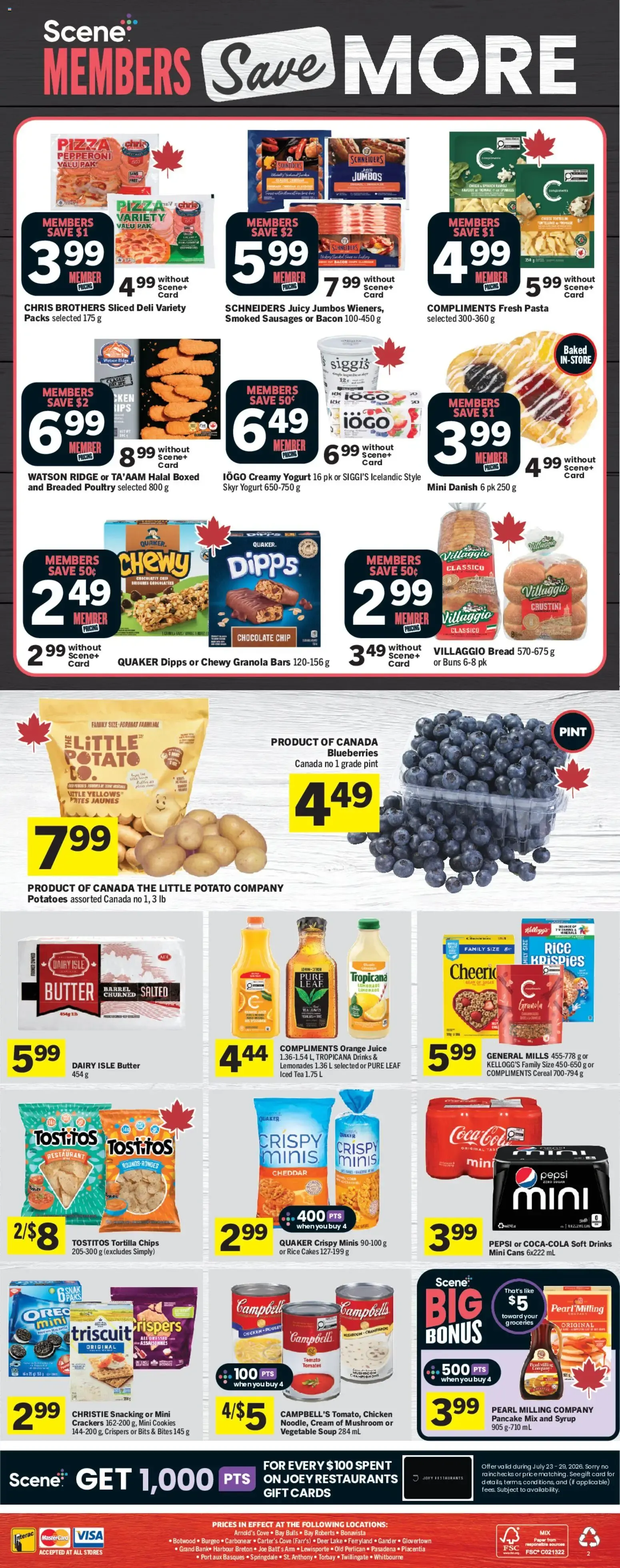 Foodland weekly flyer / circulaire from Jul 23, 2026 > weekly specials & deals from July 23 to July 29 2026 - flyer page 2